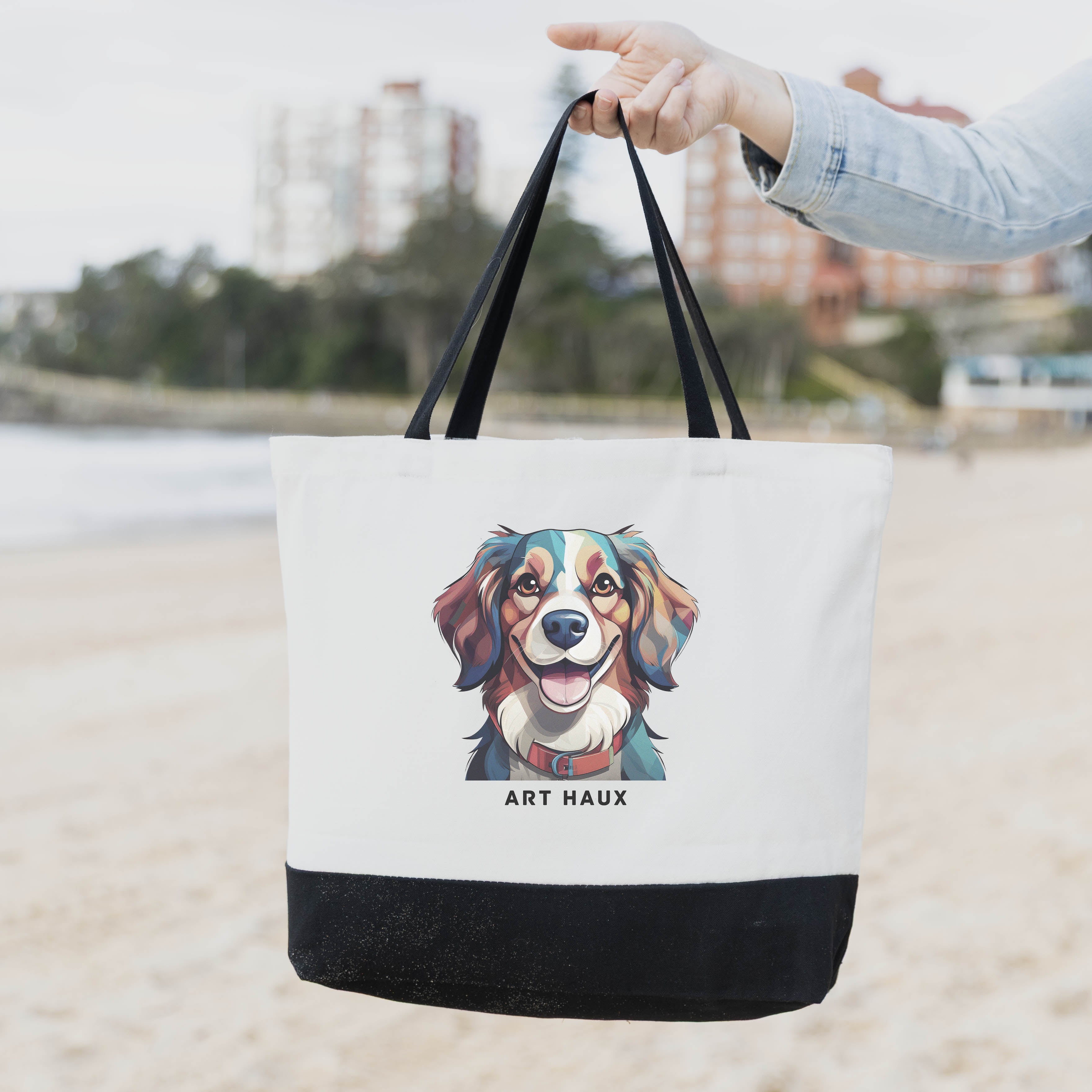 Papillon Chic Graphic Art Bag image 1