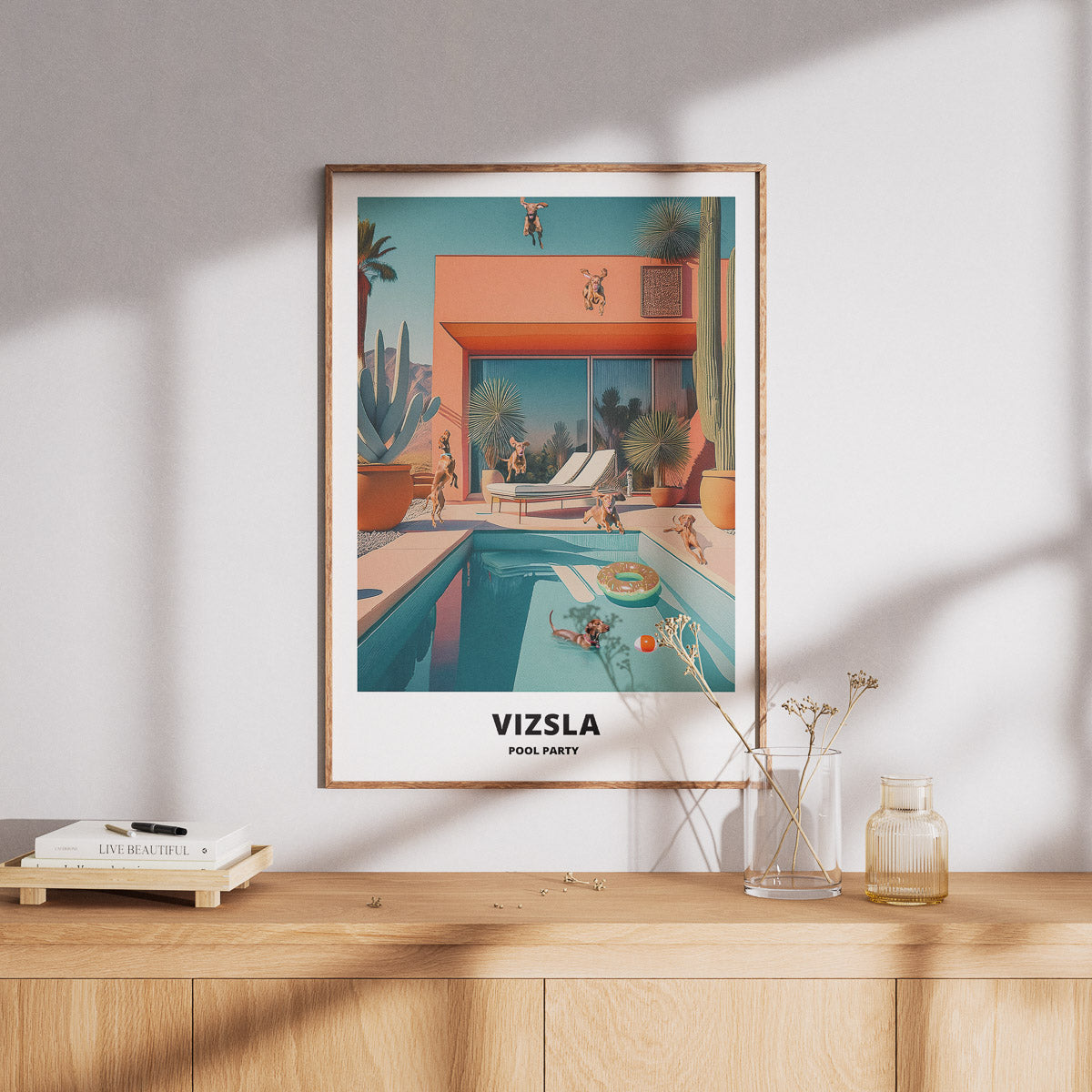 Vizsla Pool Party image 8