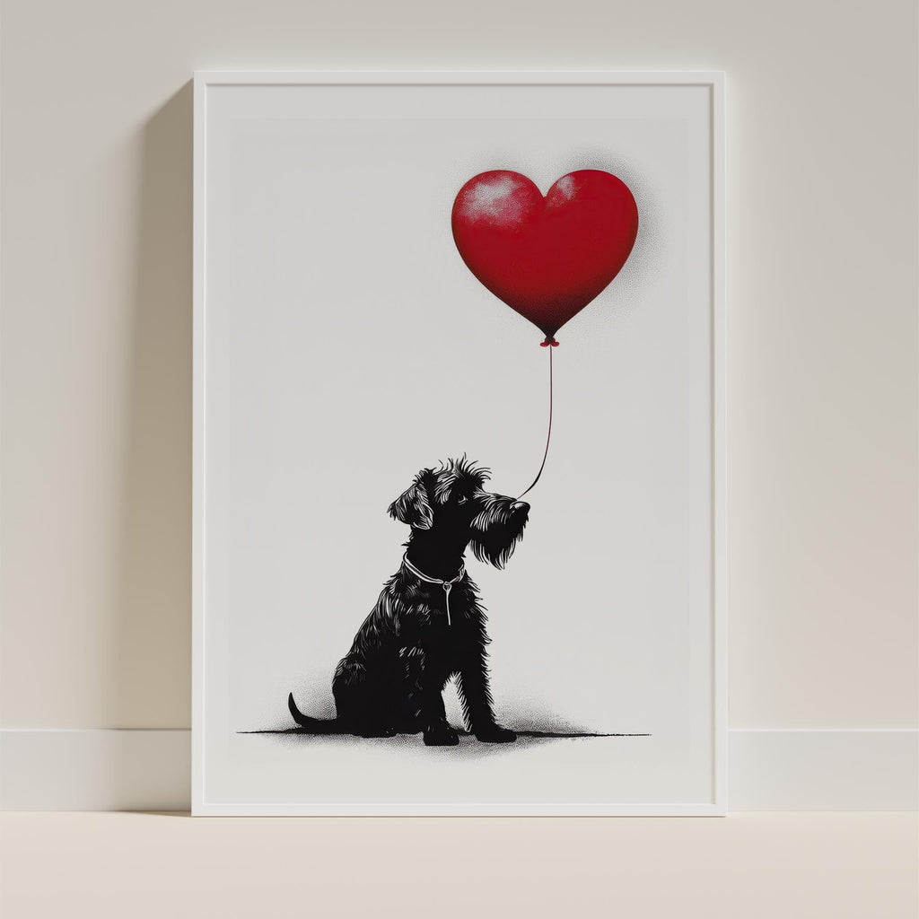 Irish Terrier DOGSY Series inspired by the Art of Banksy image 9