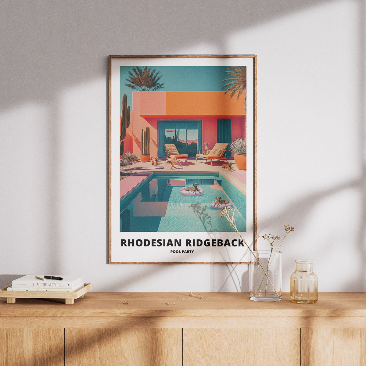 Rhodesian Ridgeback Pool Party image 8