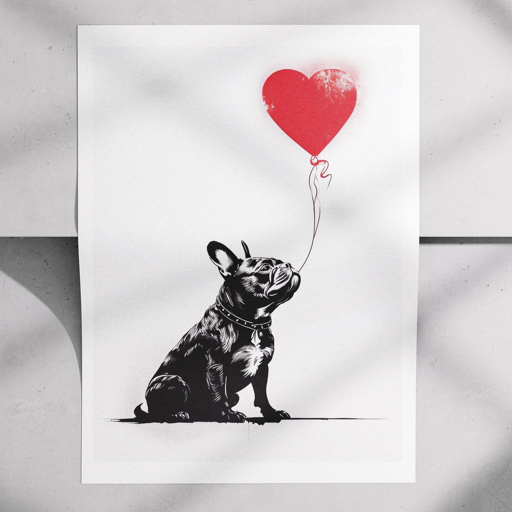 French Bulldog DOGSY Series inspired by the Art of Banksy image 7