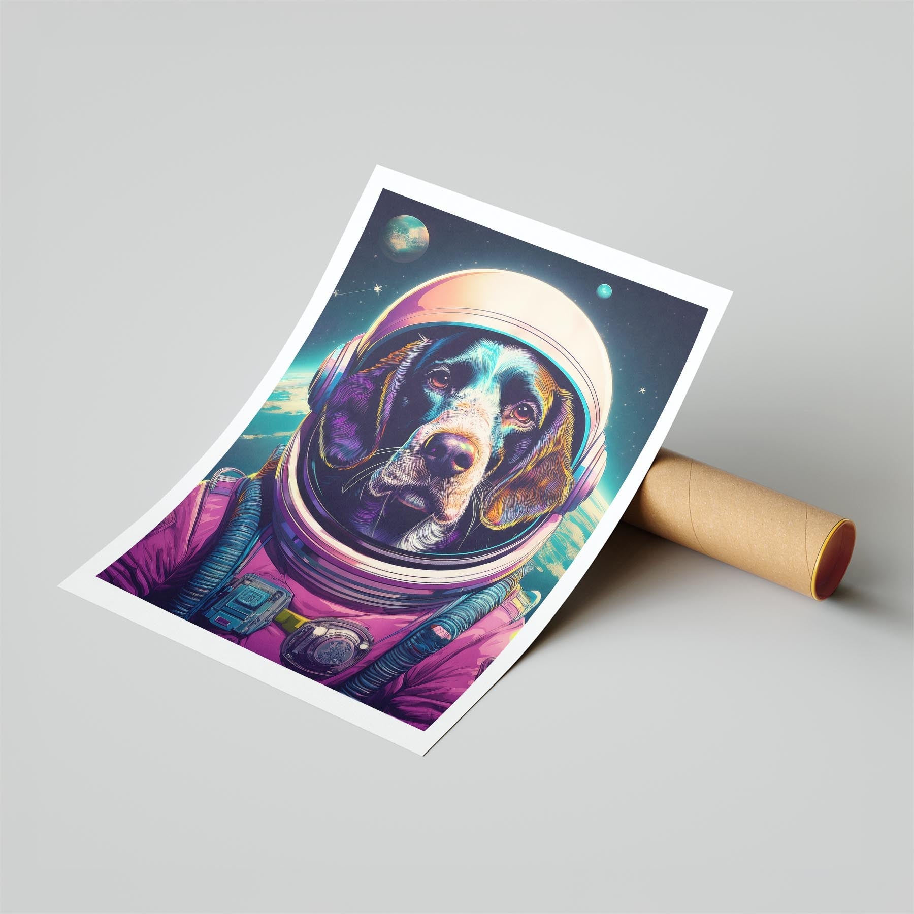 Gordon Setter Space Dogs Series image 6
