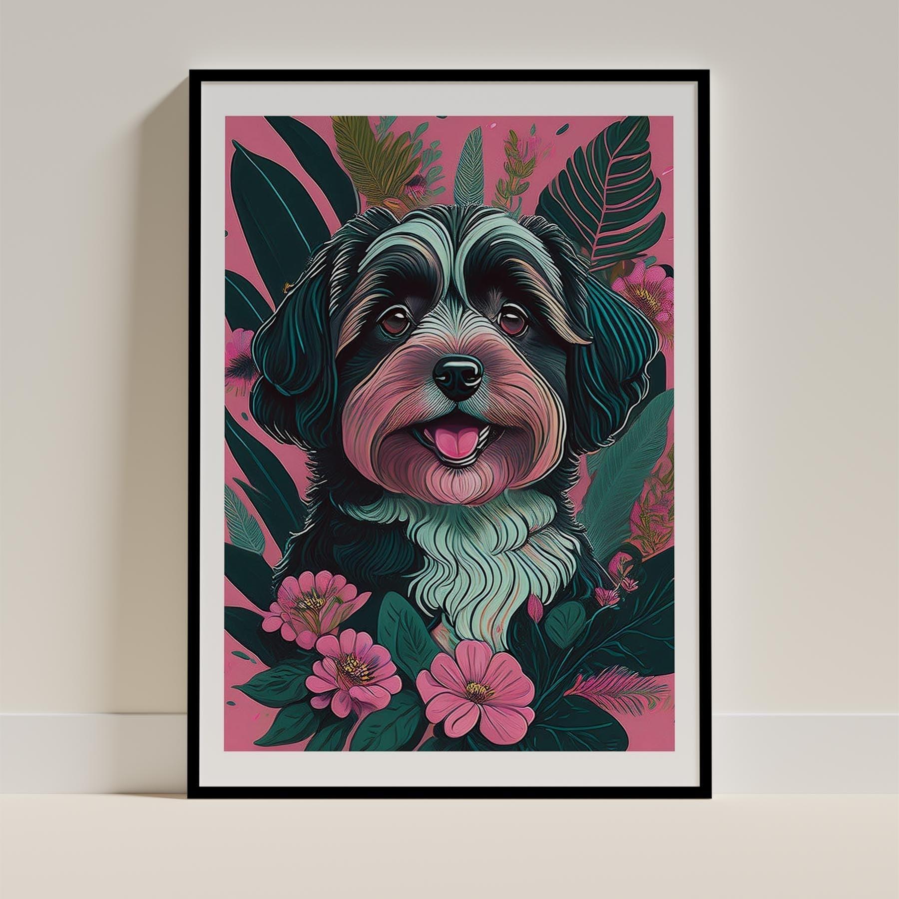 Havanese Flowery Dog image 11