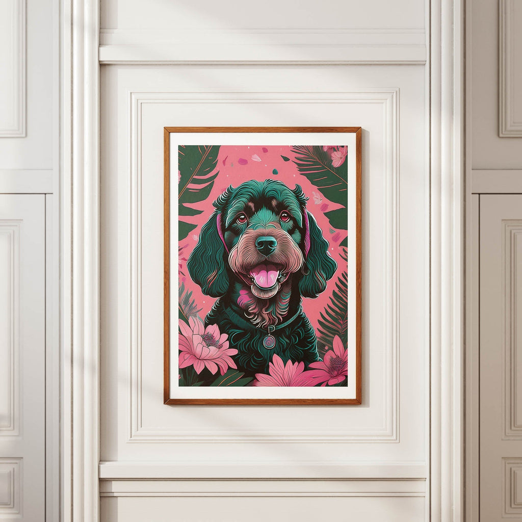 Cavoodle Flowery Dog image 3