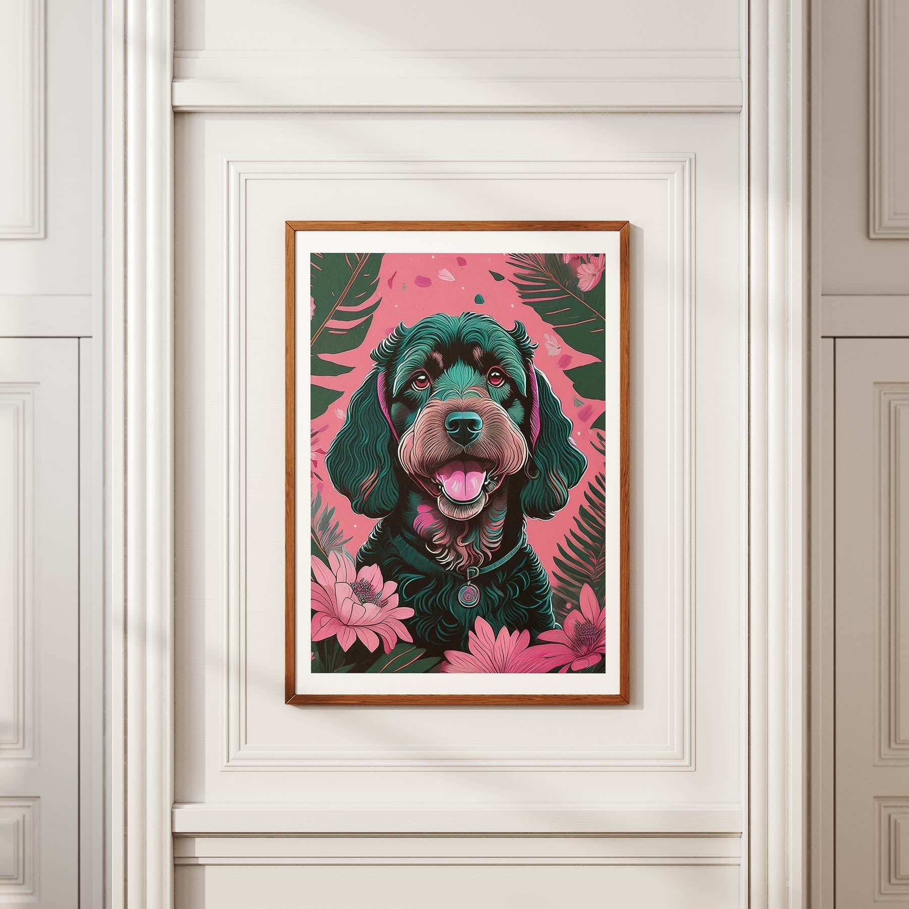 Cavoodle Flowery Dog image 3