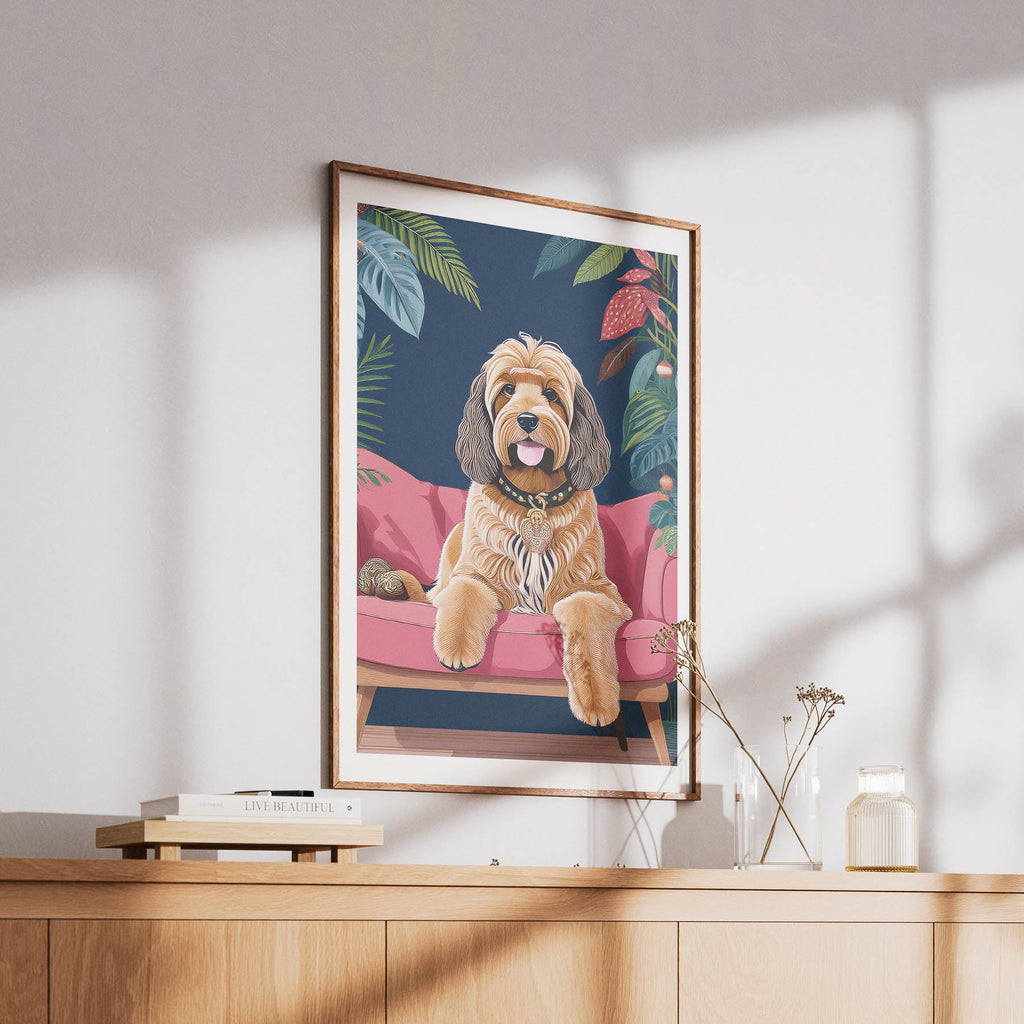 Cavoodle Just Lounging Around image 6