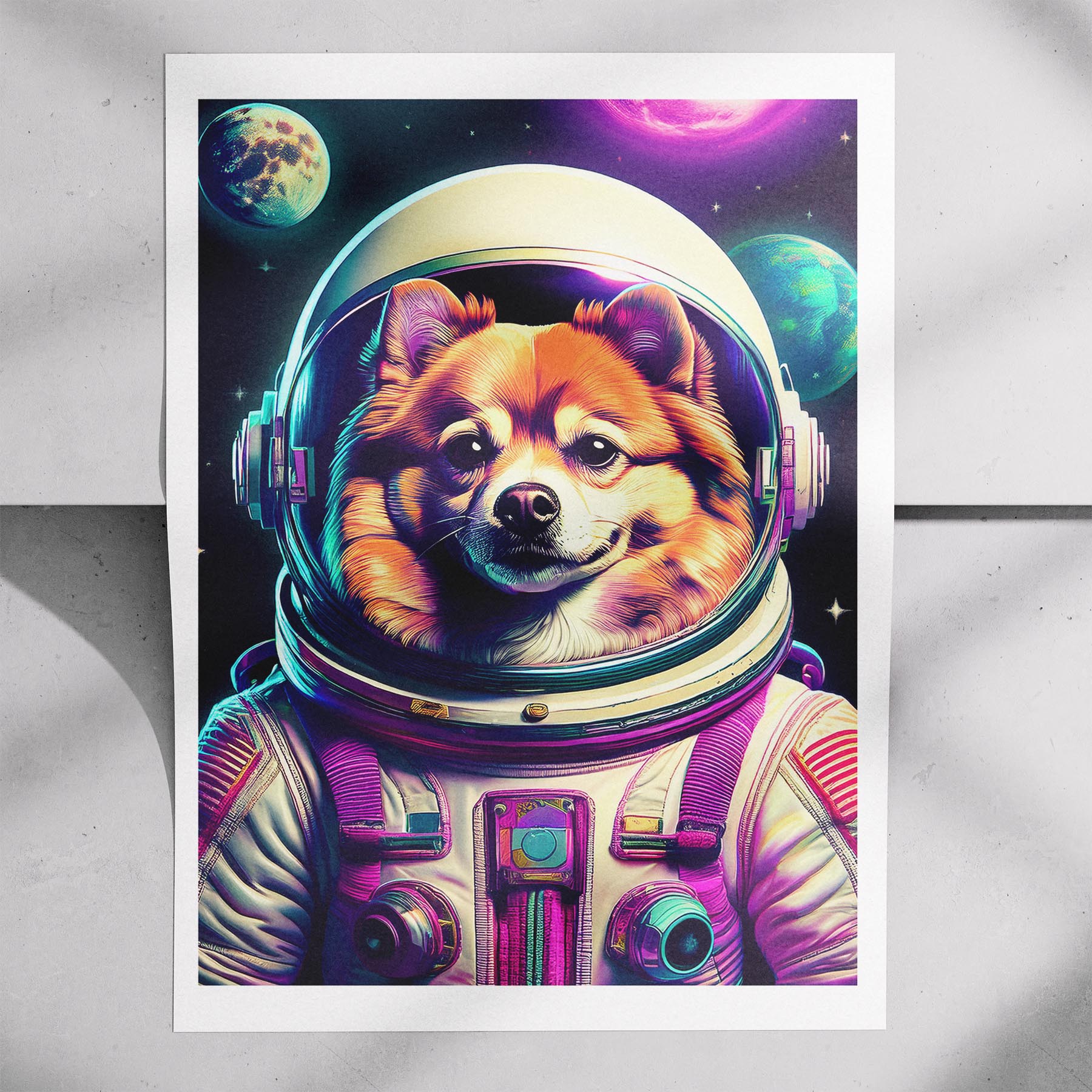 Pomeranian Space Dogs Series image 7