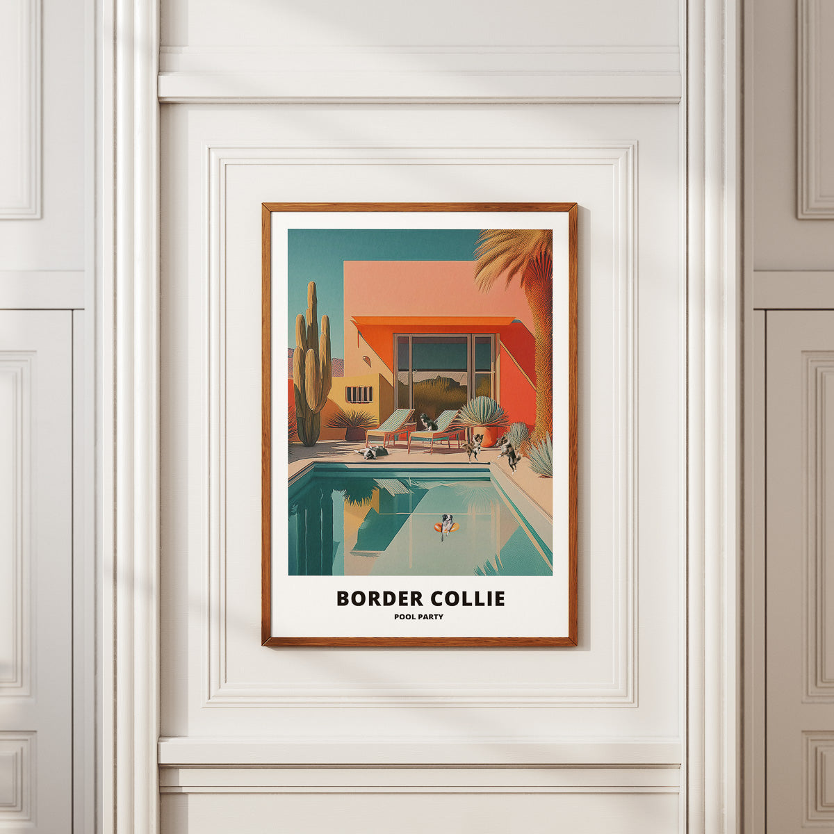 Border Collie Pool Party image 2