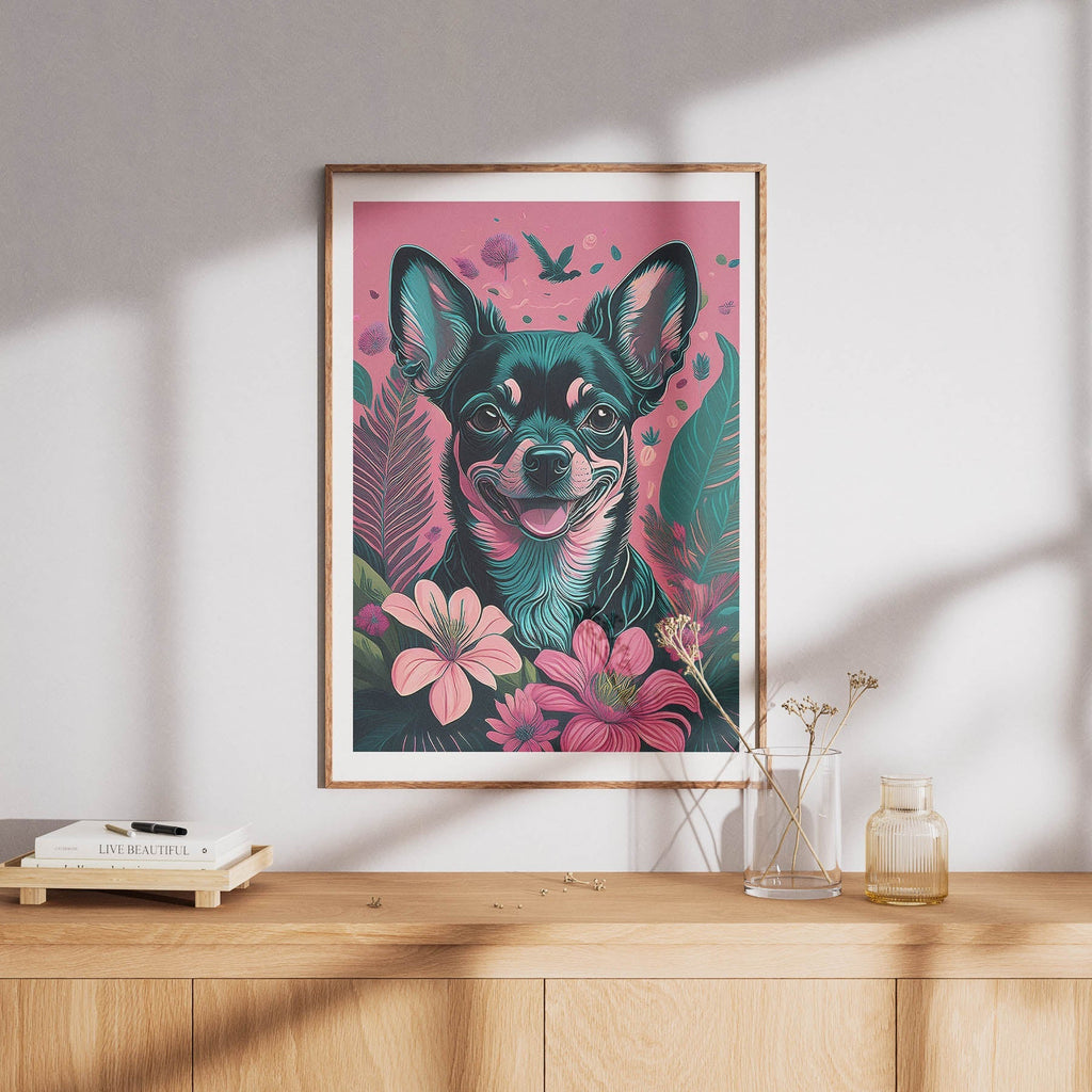 Chihuahua Flowery Dog image 8