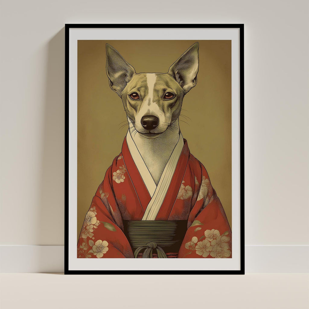 Fox Terrier Japanse Kimono Dog Series image 0