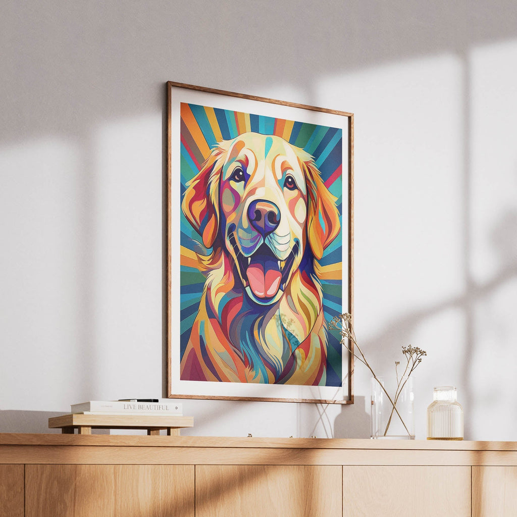 Golden Retriever Colour Graphics image 6