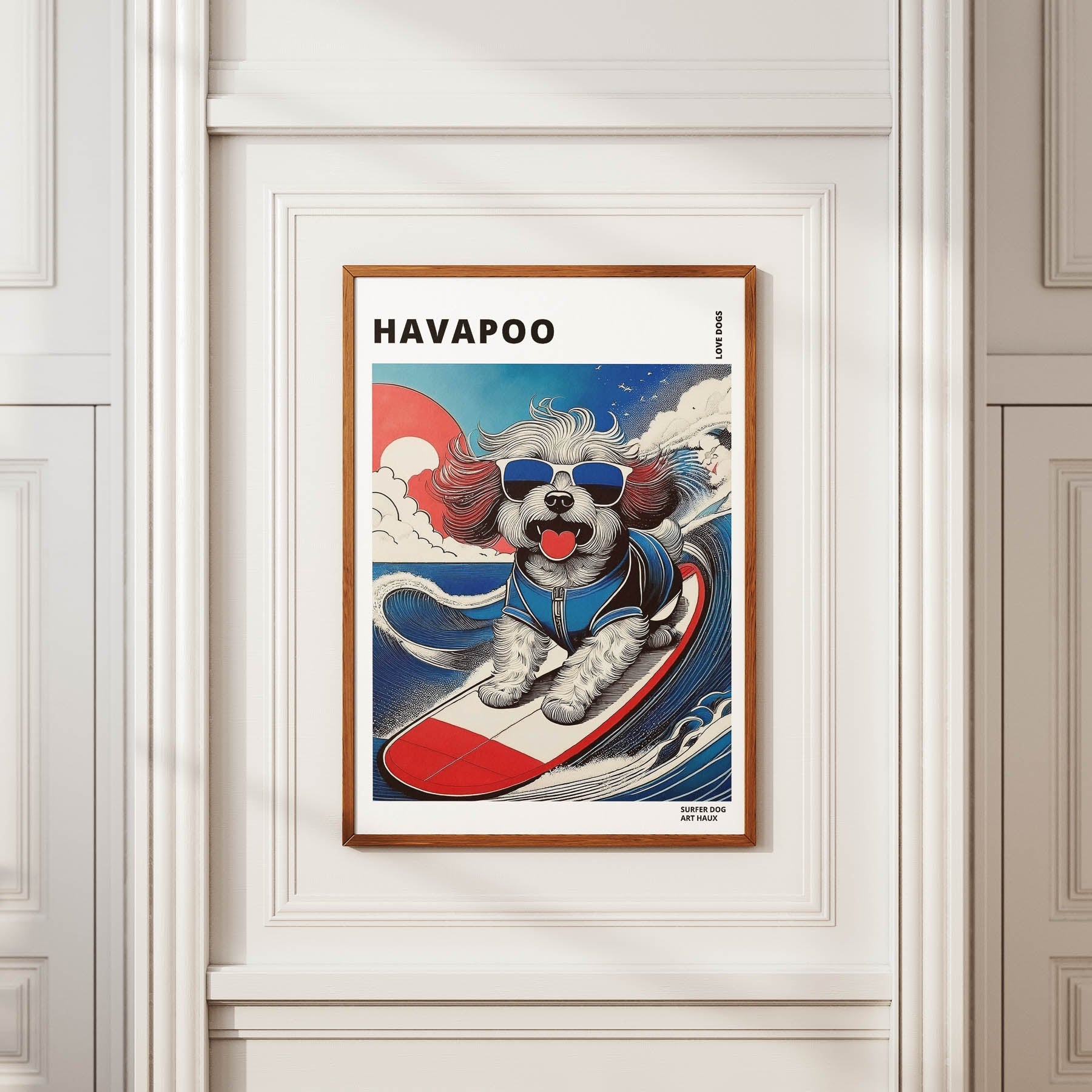 Havapoo Hokosai Surfer Dogs 1 image 2
