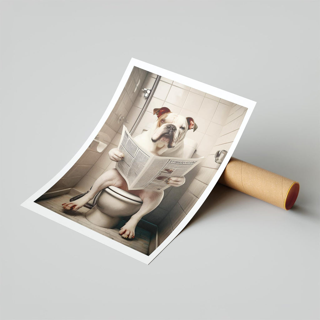 Bulldog Toilet Humour Dog Series 2 image 6