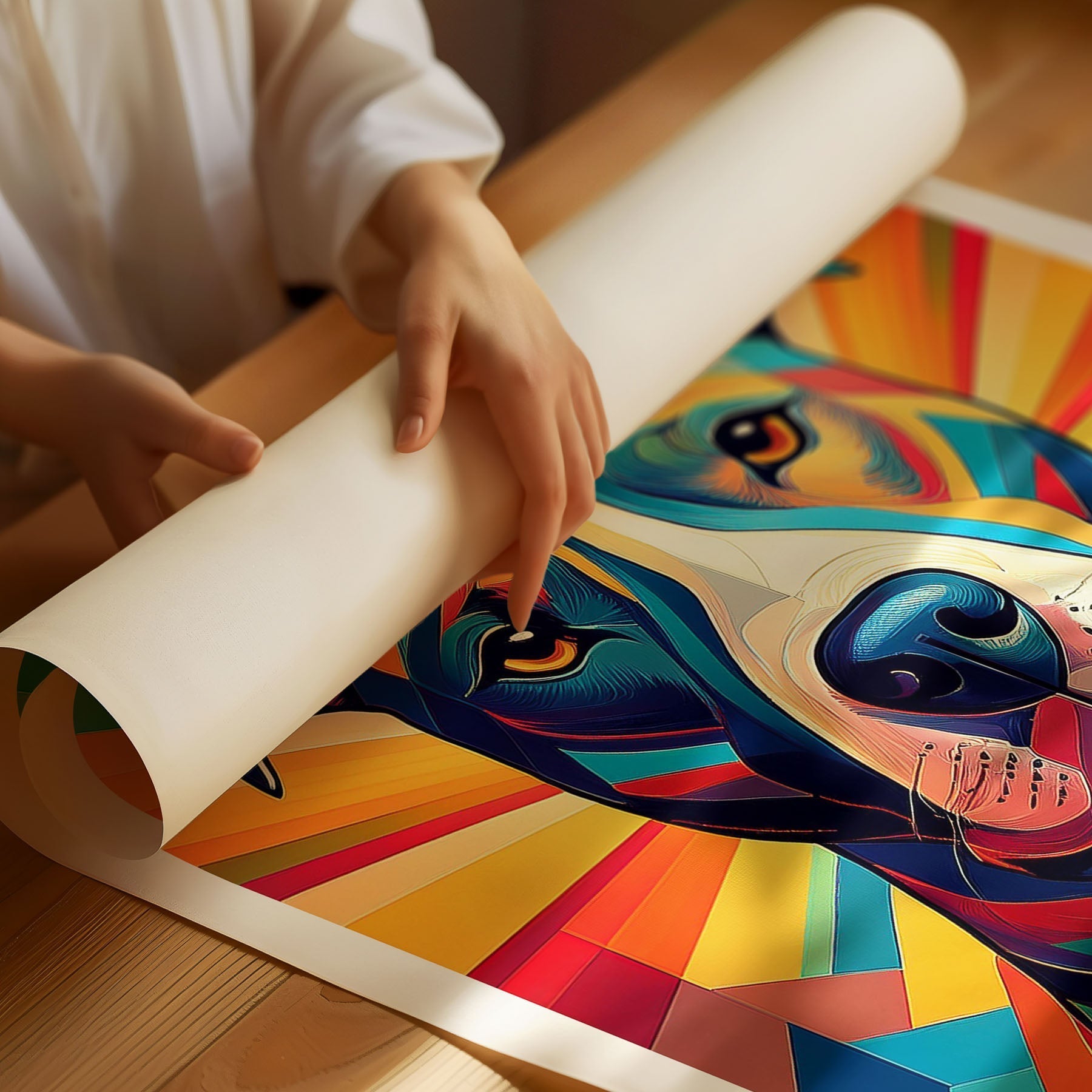 Staffordshire Terrier_ Colour Graphics image 1