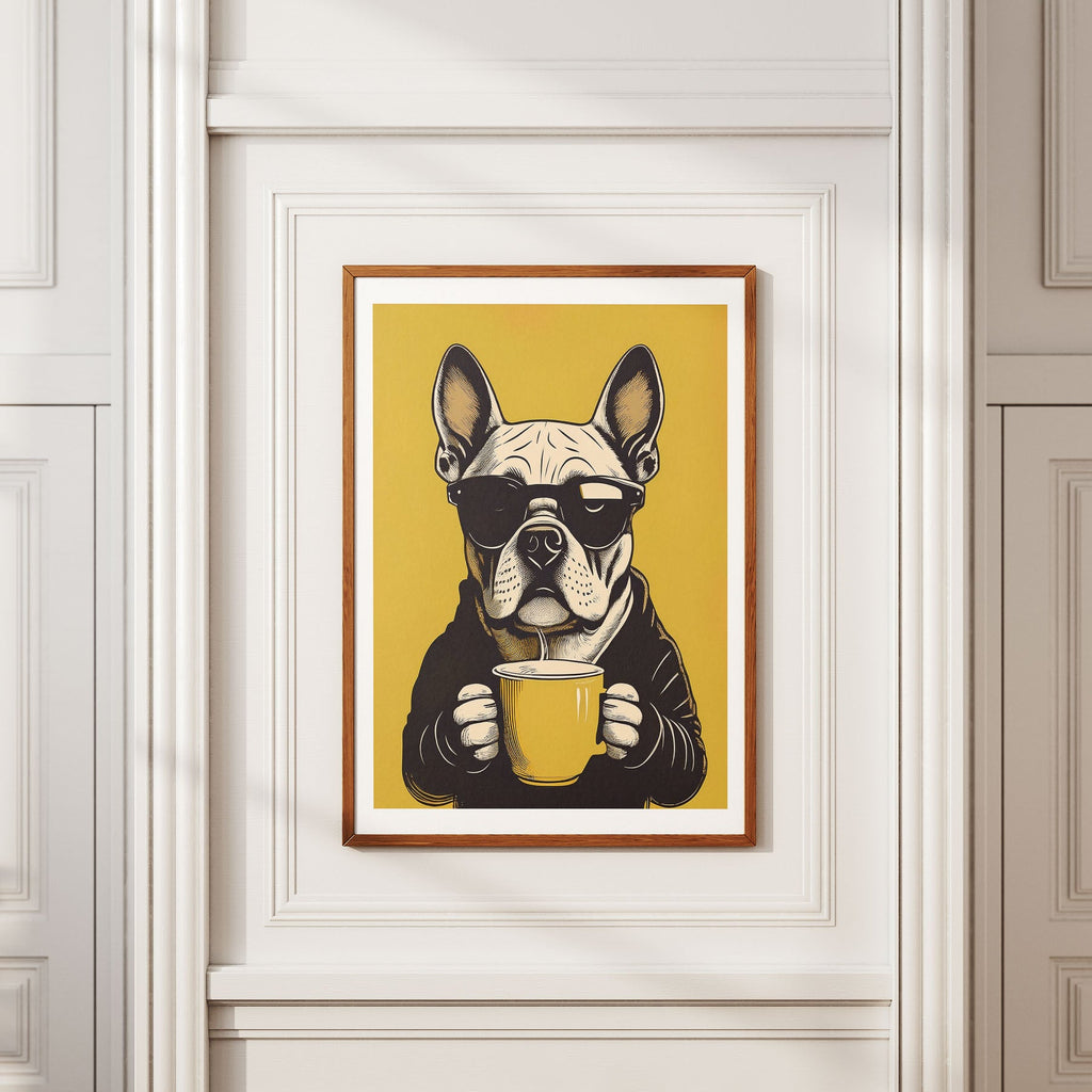 Bull Dog 1 Chillin Coffee Dog image 2