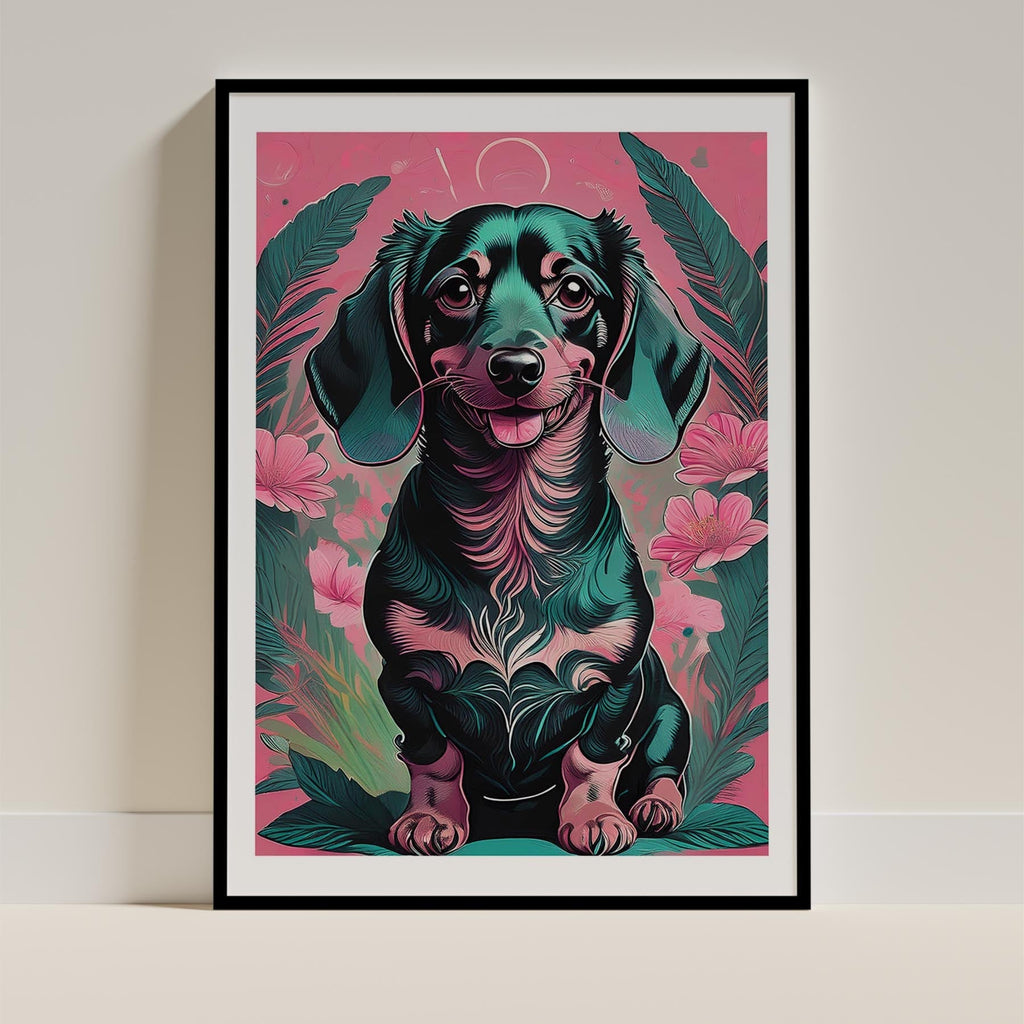Dachshund Flowery Dog image 11