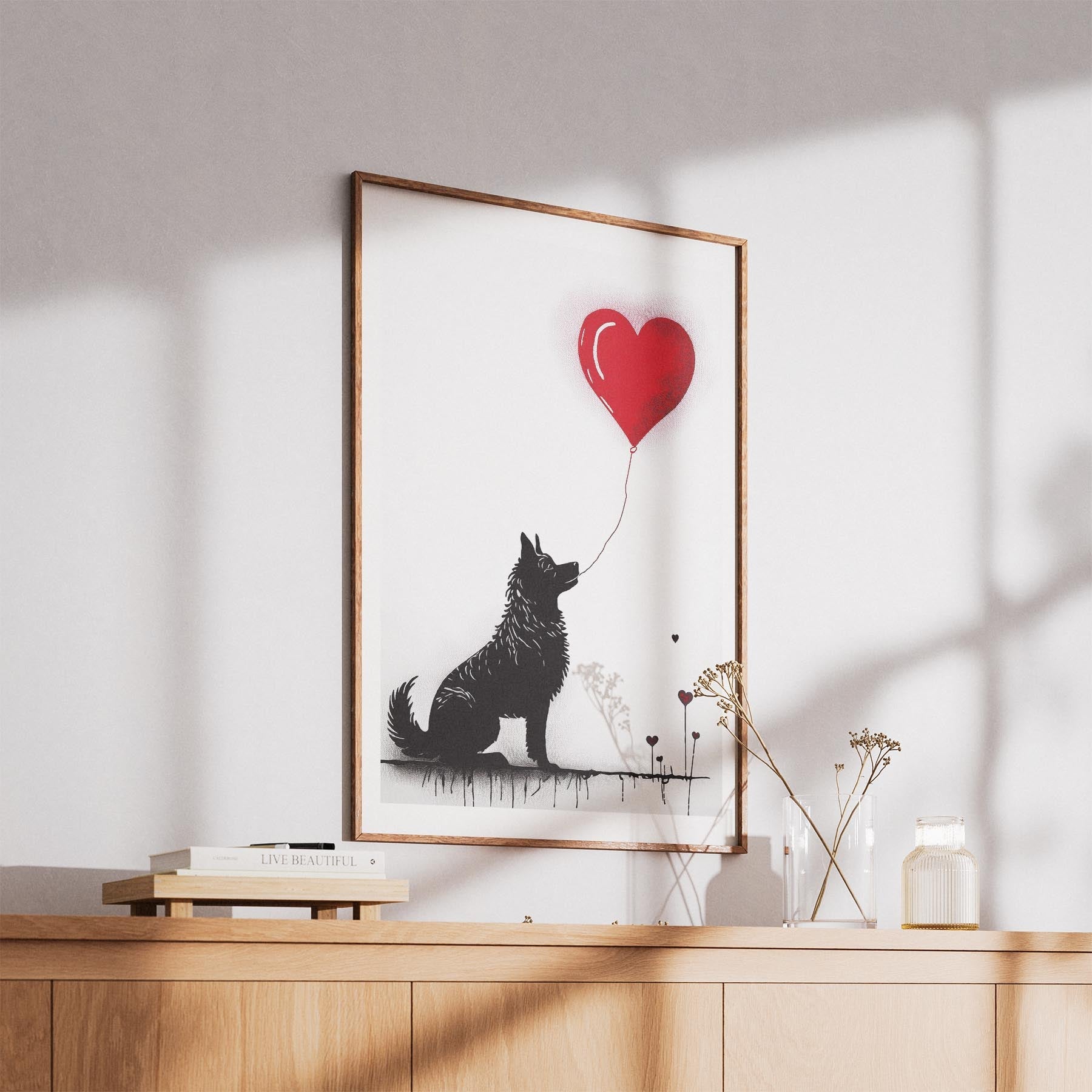 German Spitz DOGSY Series inspired by the Art of Banksy image 5