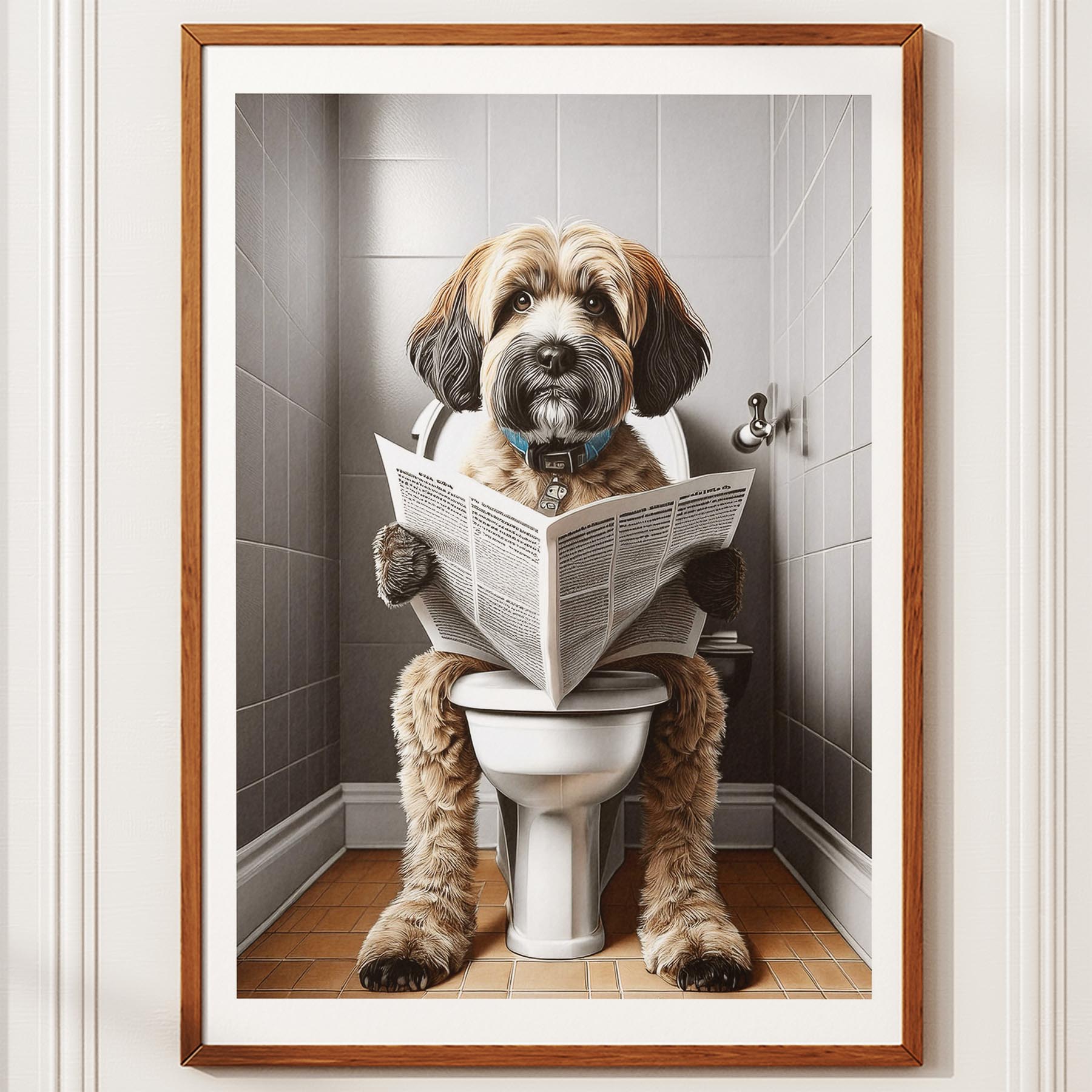 Cavoodle Toilet Humour Dog Series 6 image 10