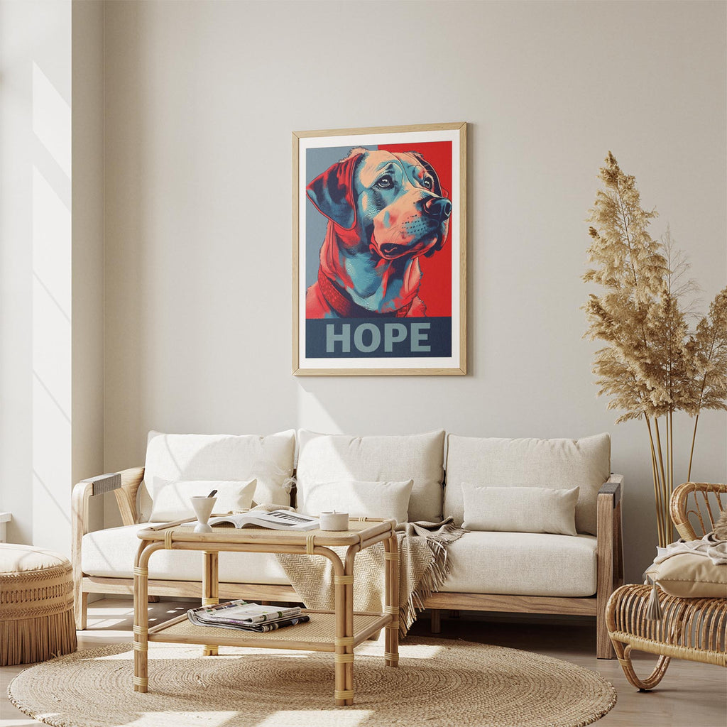 Maremma HOPE Series Inspired by the Obama Poster image 2
