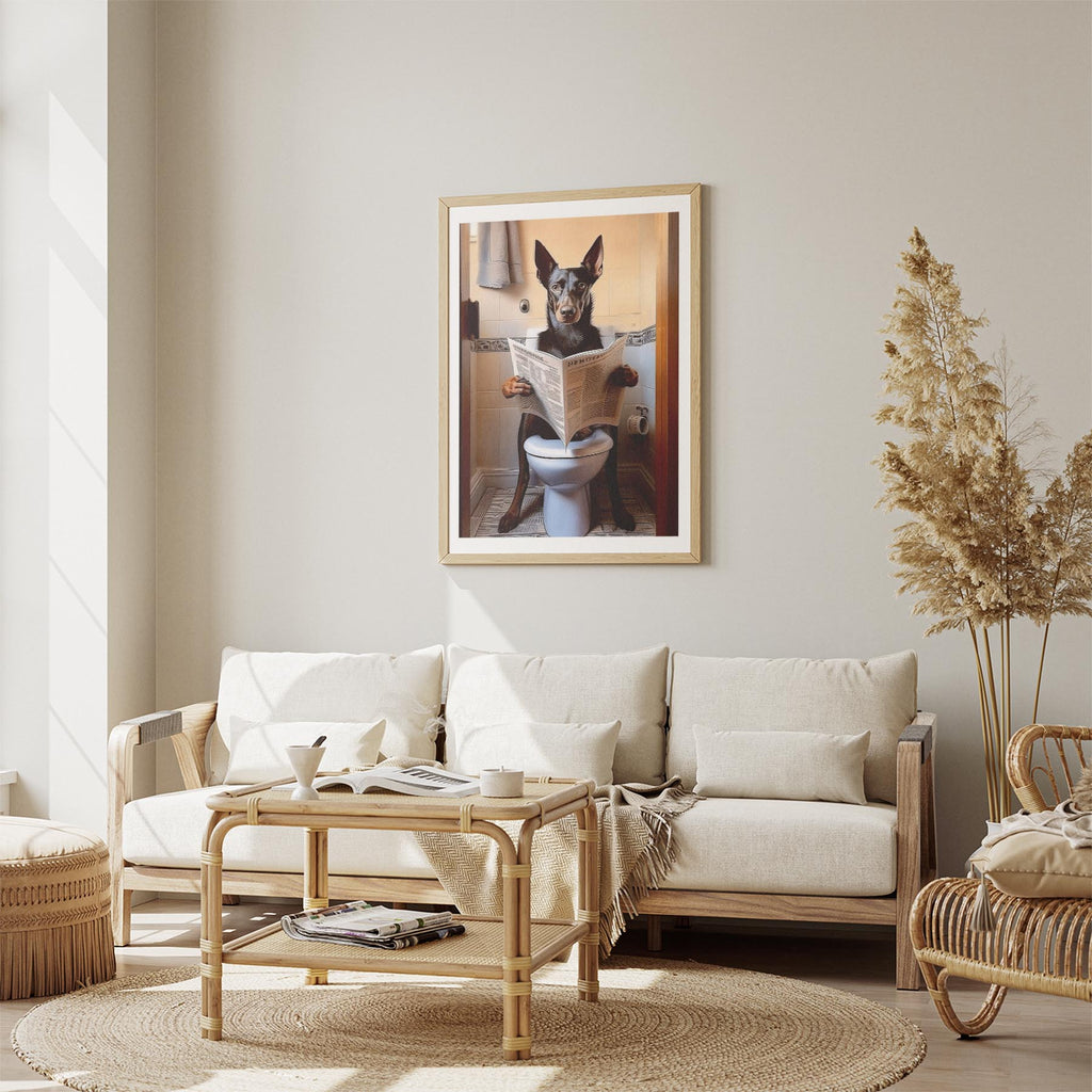 Kelpie Toilet Humour Dog Series 1 image 2