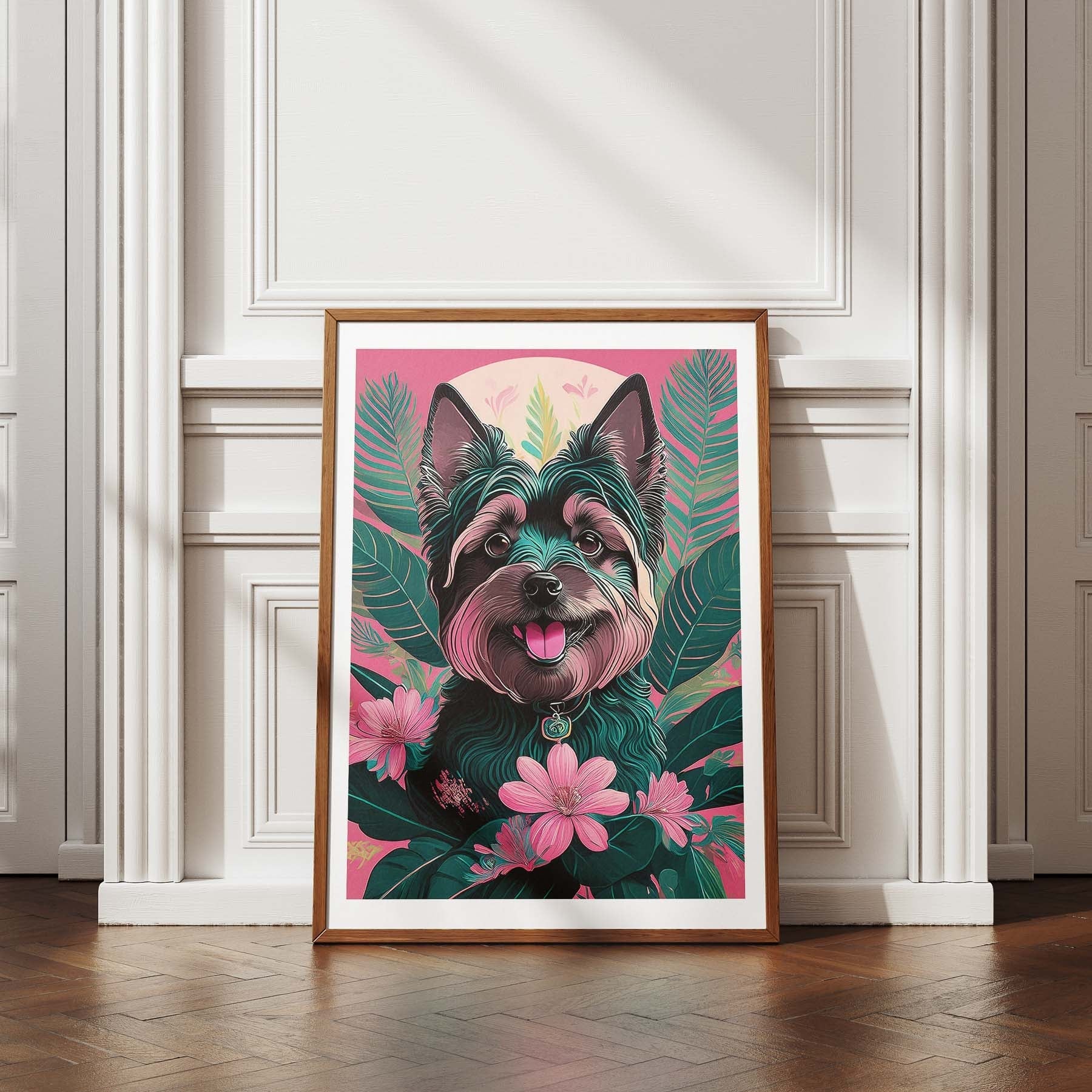 Yorkshire Terrier Flowery Dog image 4