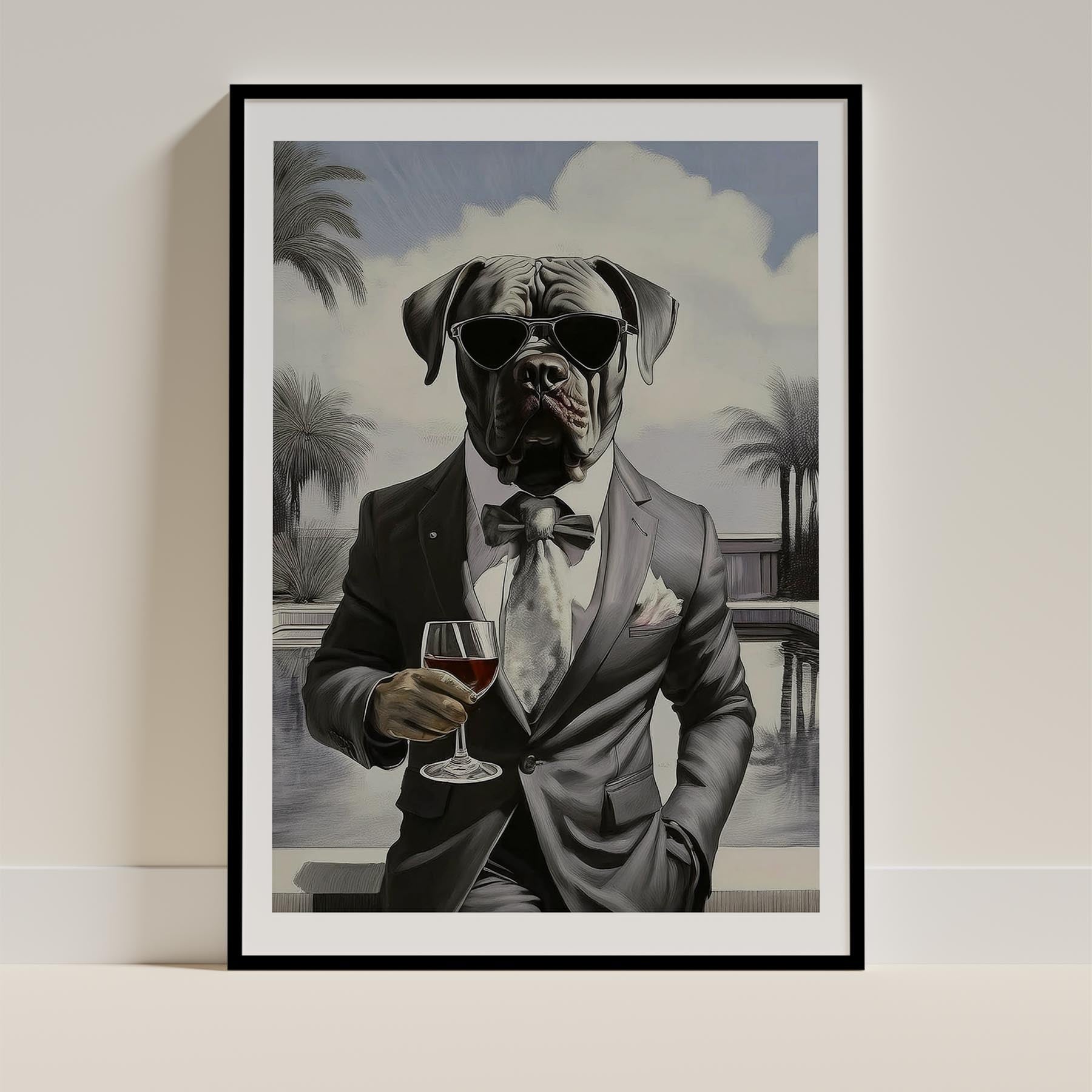 Bullmastiff Dog Art Print Unframed Vol 1 | 11 Unique Designs | Wall Art Gift for Dog Lovers - Image 5 | Dogsy & Co
