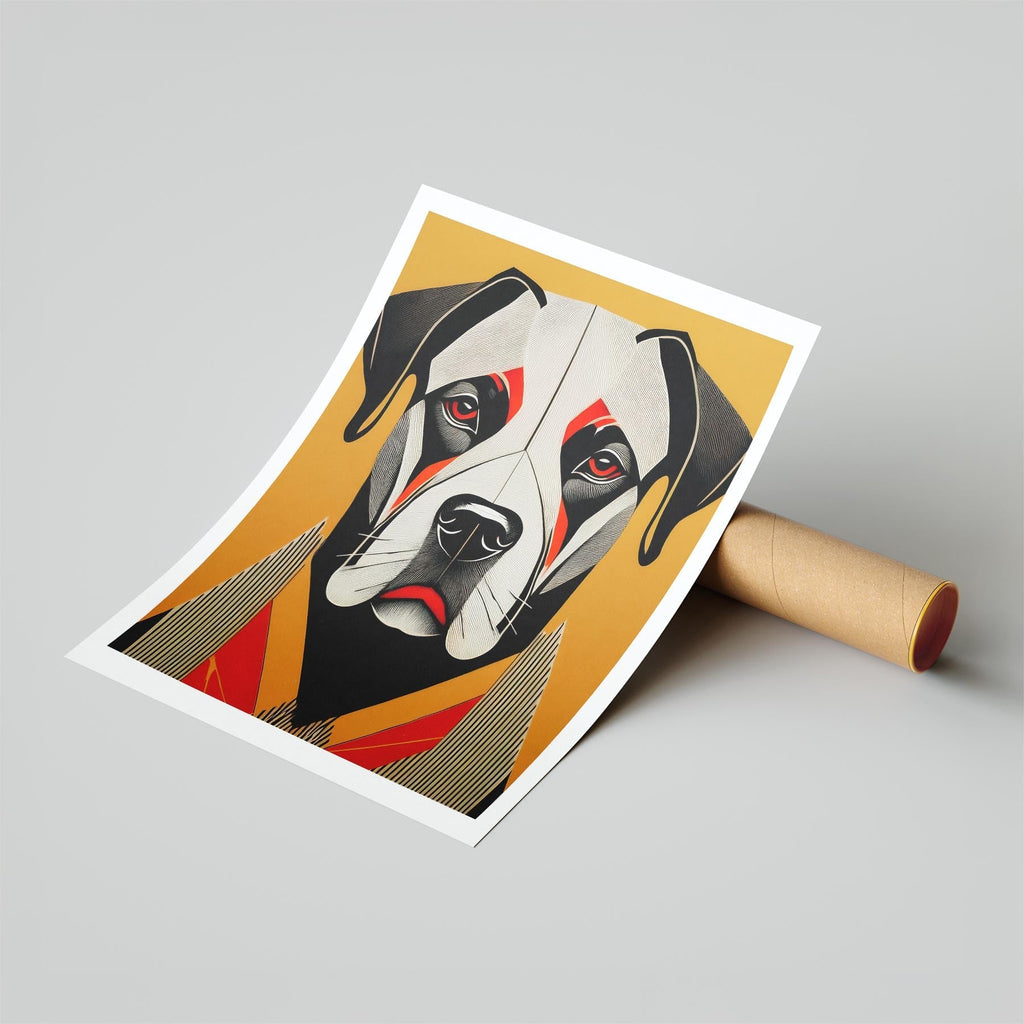 Mastiff Geometric Orange Series image 6