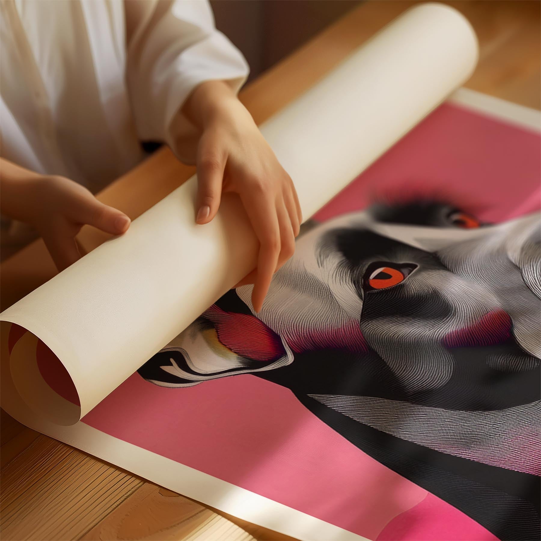 Black Russian Terrier Modern Pop Dog Series image 1