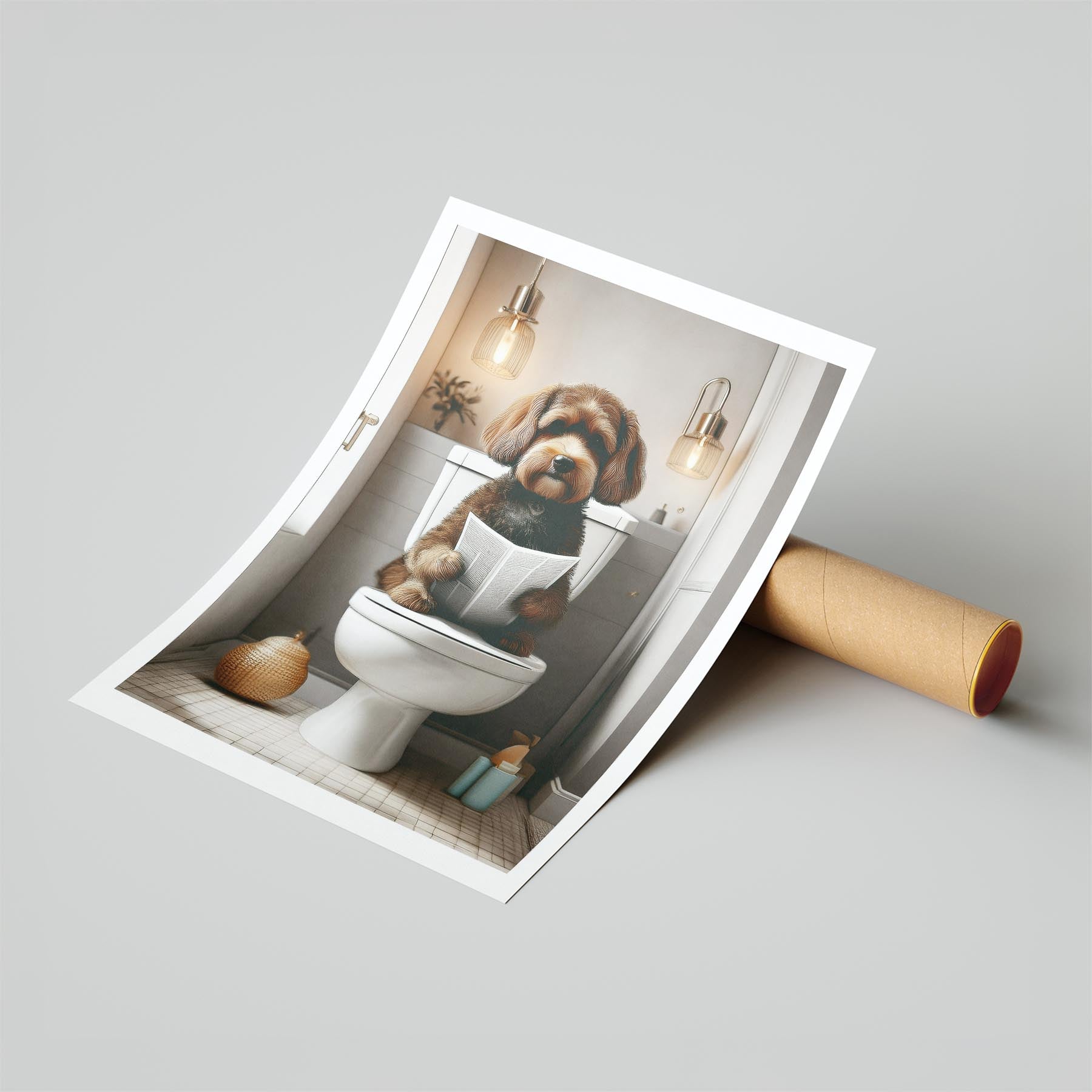 Cavoodle Toilet Humour Dog Series 2 image 6