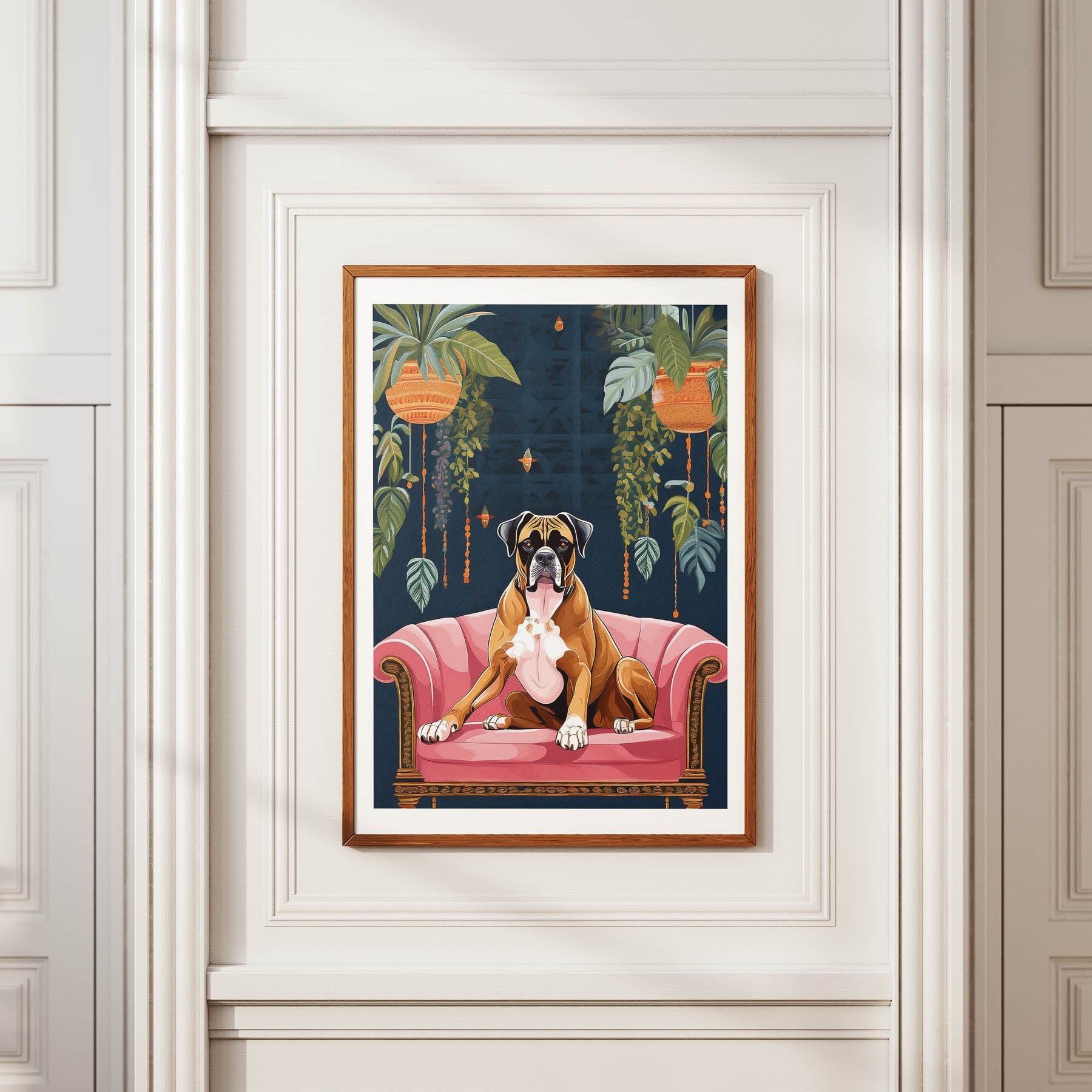 Boxer Just Lounging Around image 2