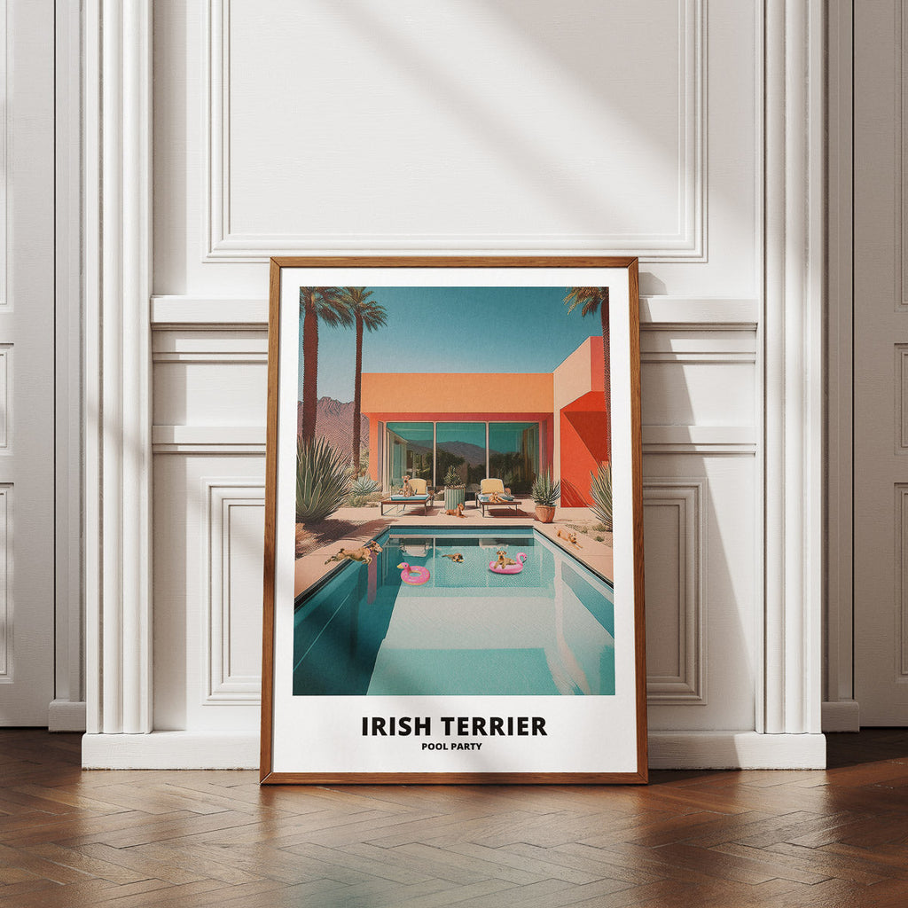 Irish Terrier Pool Party image 4