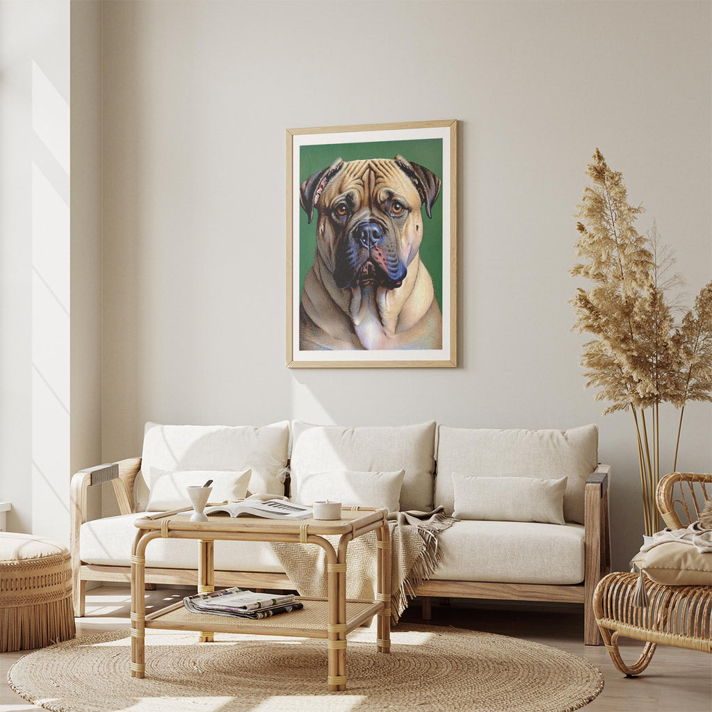 Bullmastiff Green Painted Series image 2