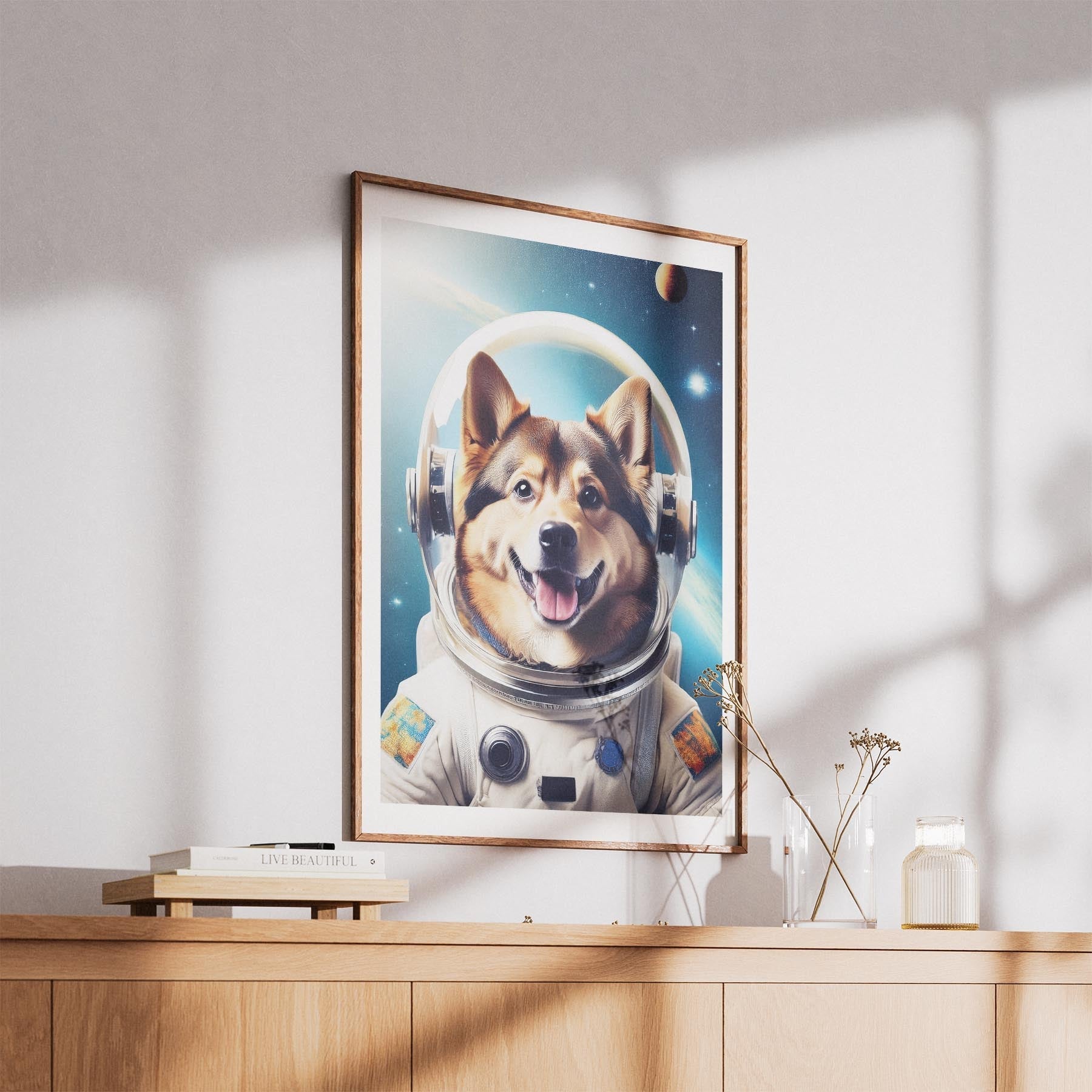 Finnish Lapphund Astronaut Dog Series image 5