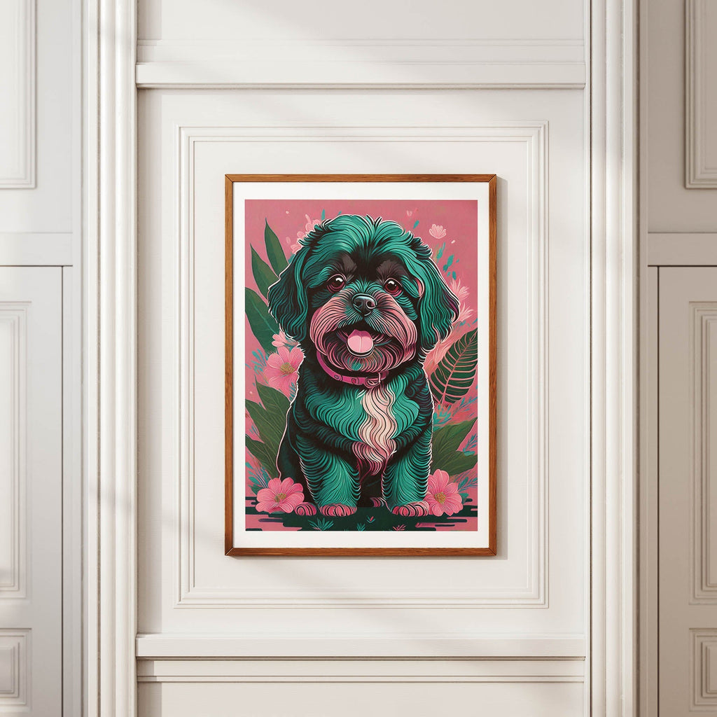 Bichon Frise 1 Flowery Dog image 3