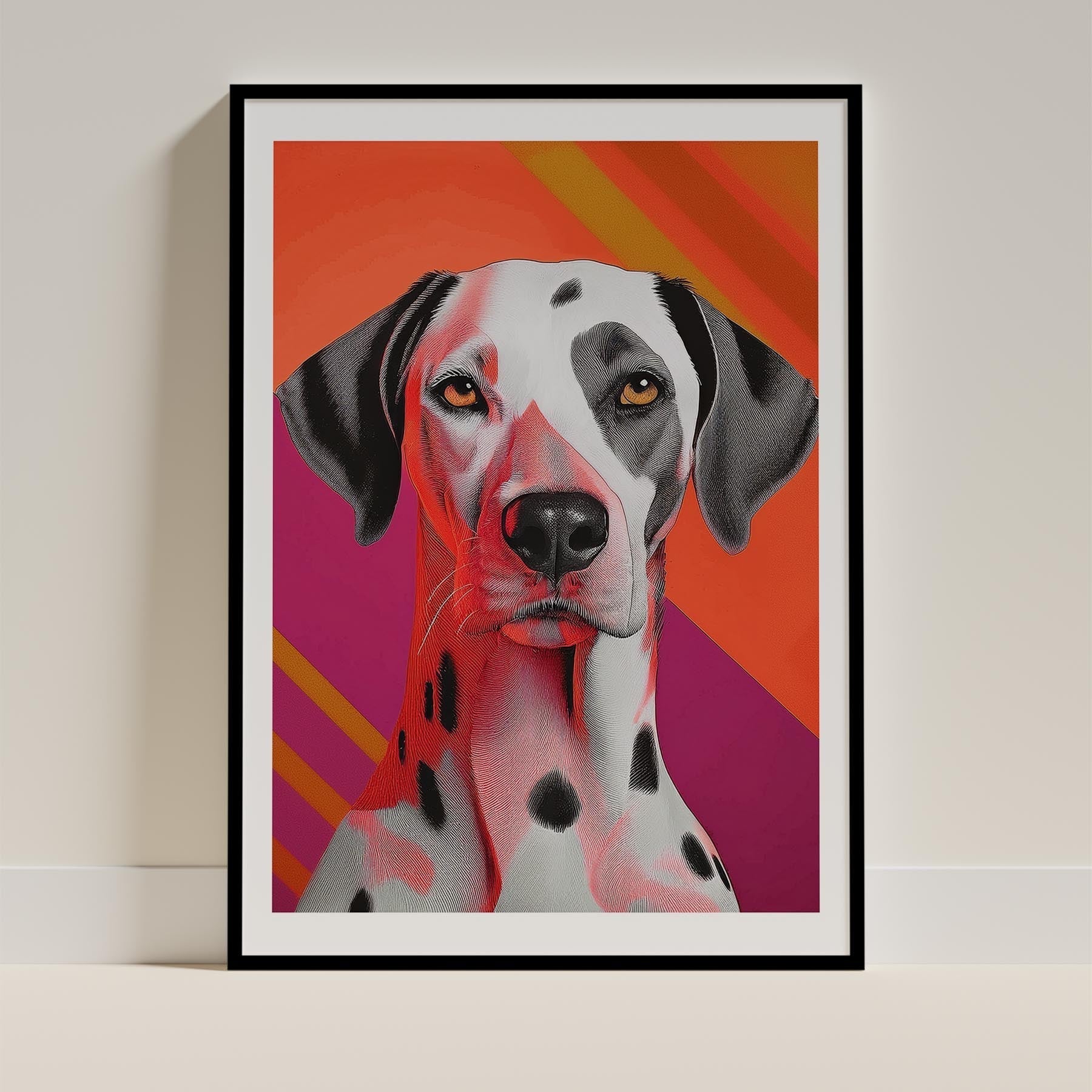 Dalmatian Modern Pop Dog Series image 0
