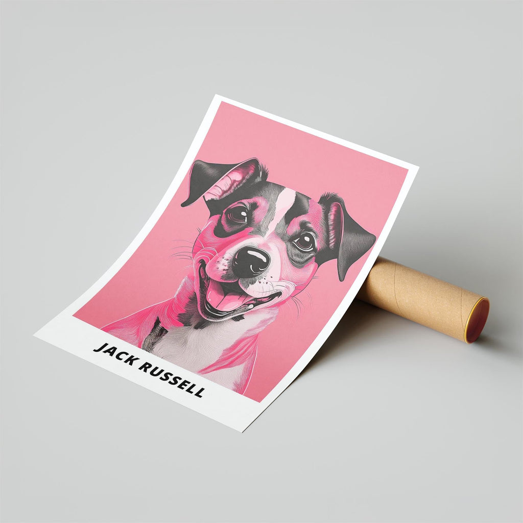 Jack Russell Pink and Black Dog Series 1 image 6