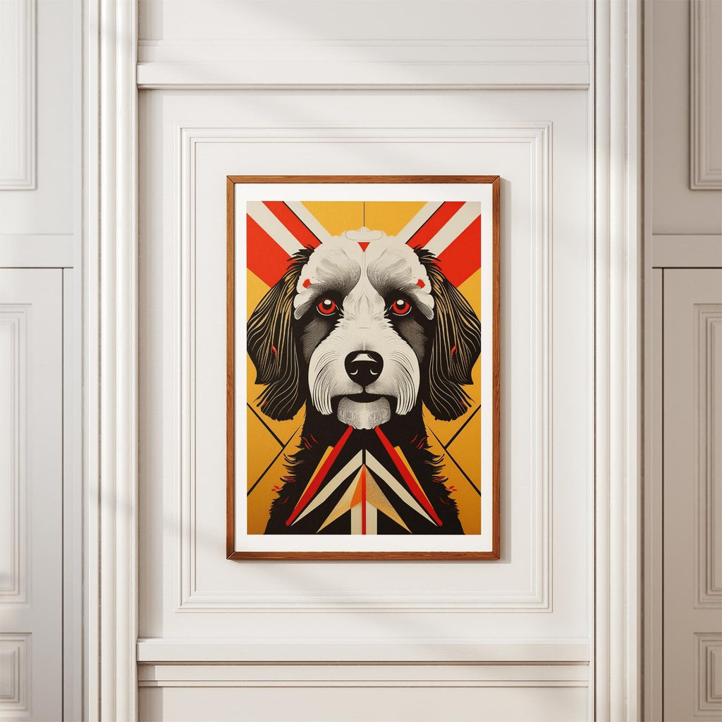 Groodle Geometric Orange Series image 3