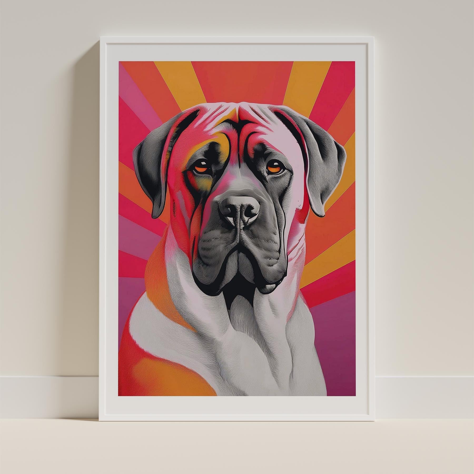 Mastiff Modern Pop Dog Series image 9