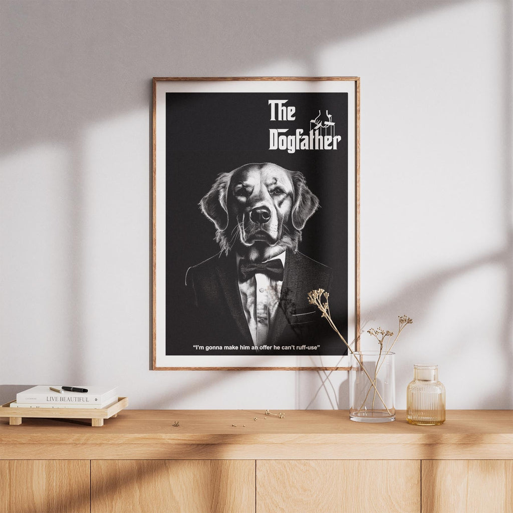 Golden Retriever Mafia Dog Series image 8