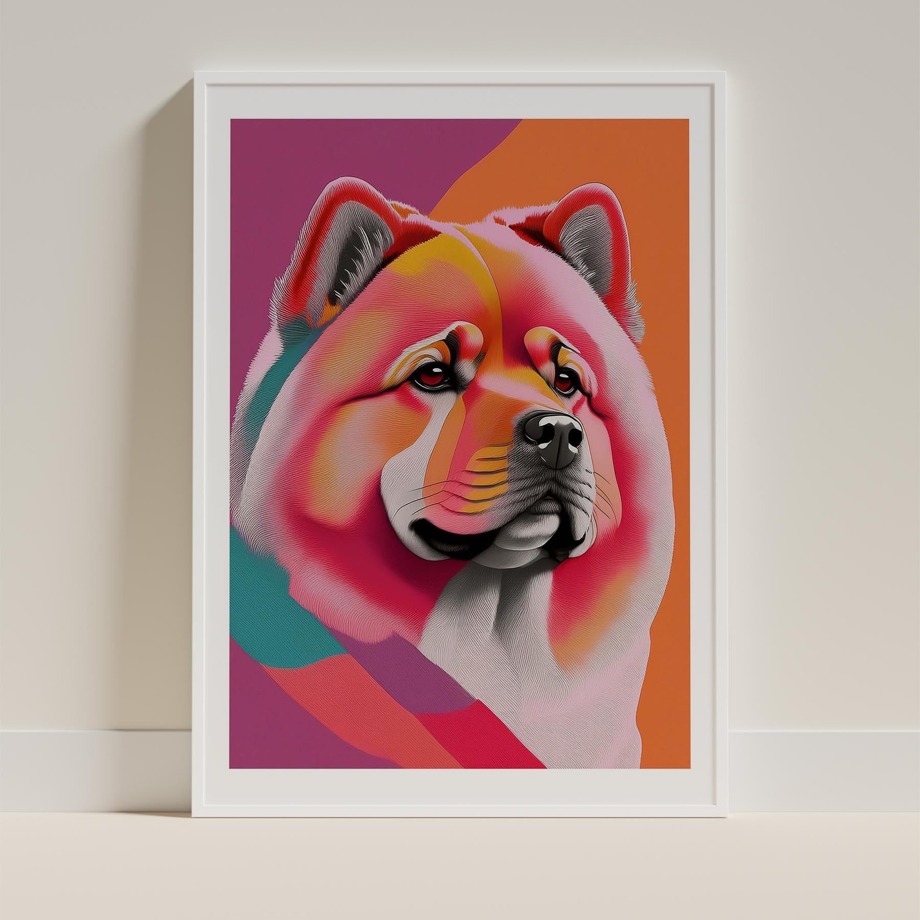 Chow Chow Modern Pop Dog Series image 9