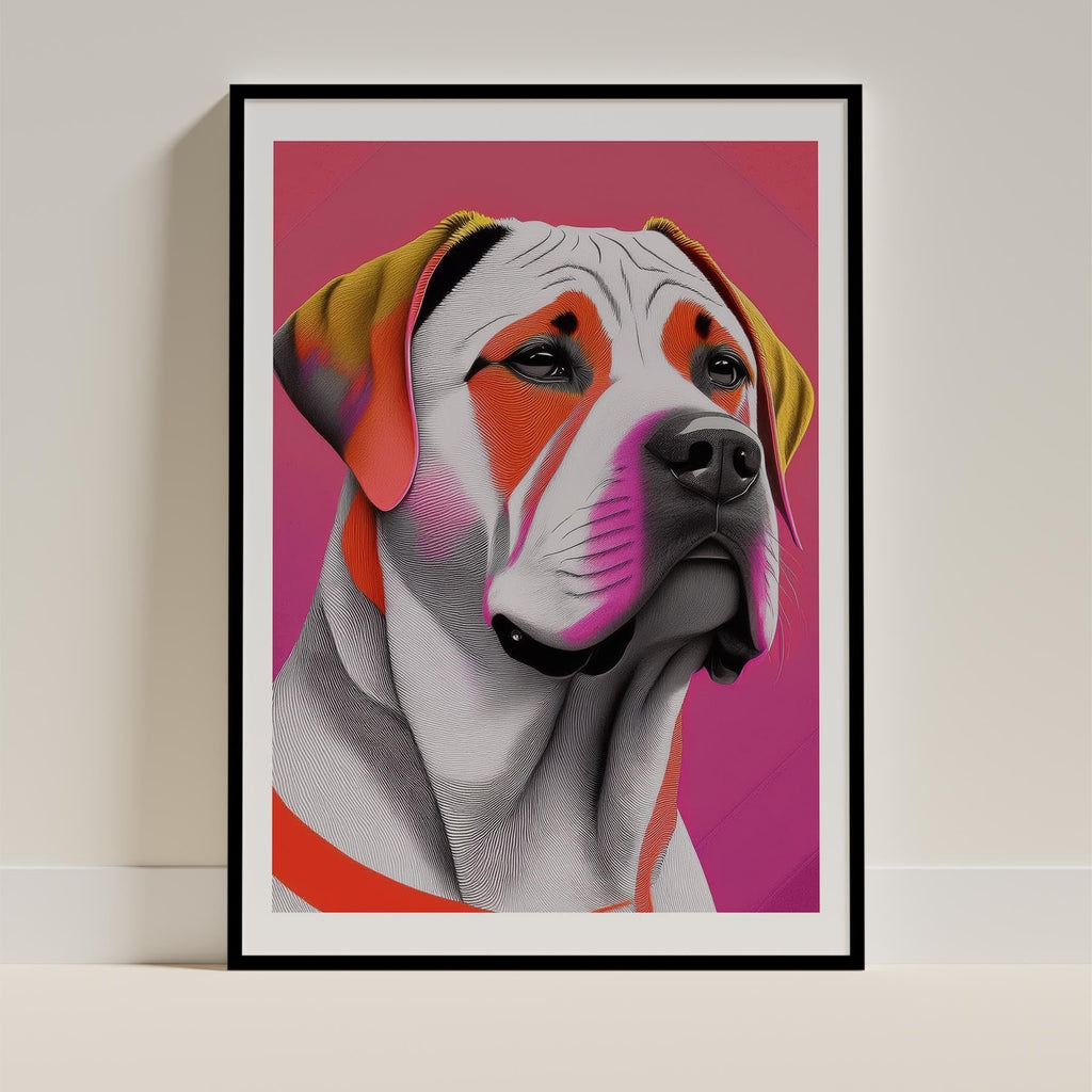 Dogue de Bordeaux Modern Pop Dog Series image 0