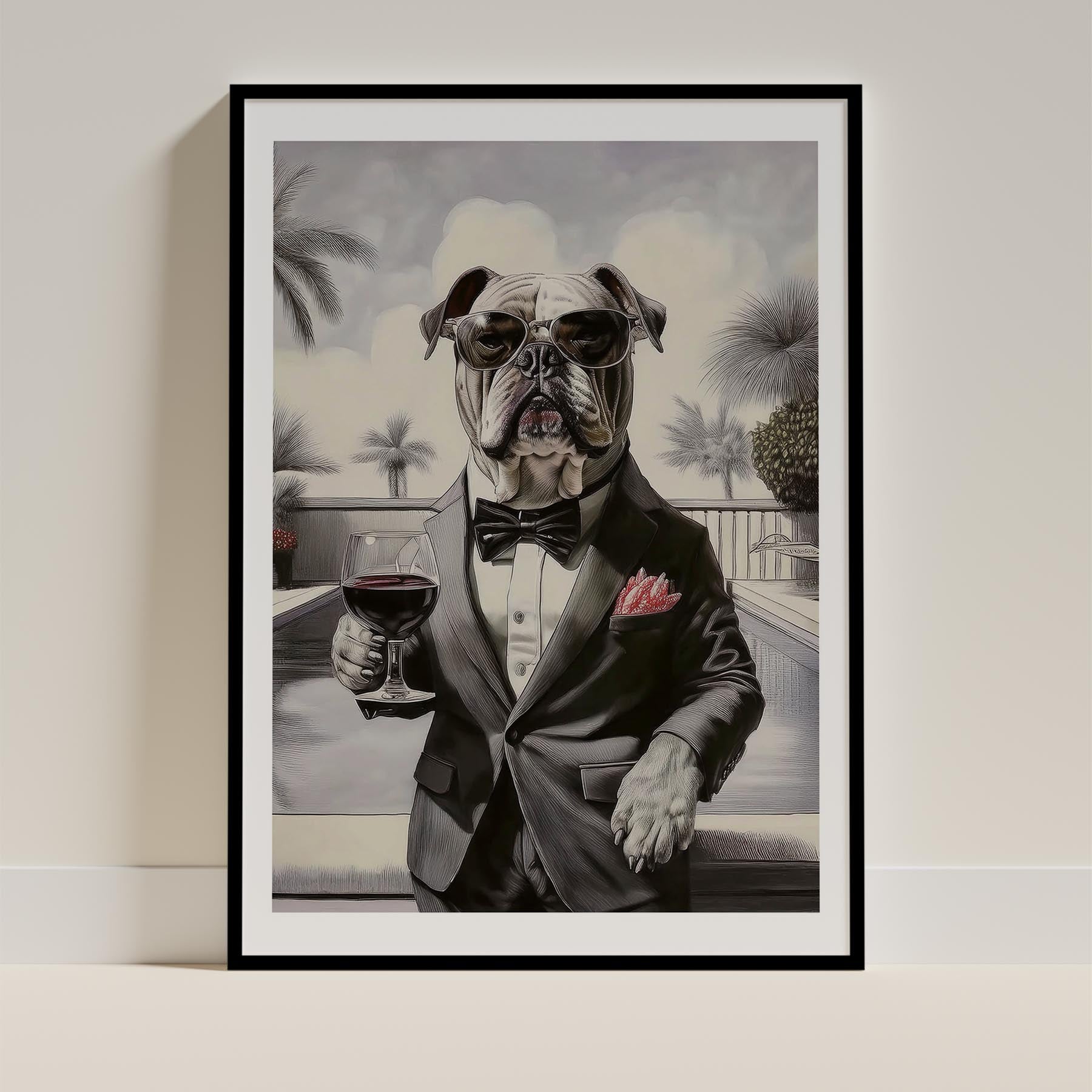 English Bulldog Dog Art Print Unframed Vol 1 | 11 Unique Designs | Wall Art Gift for Dog Lovers - Image 5 | Dogsy & Co
