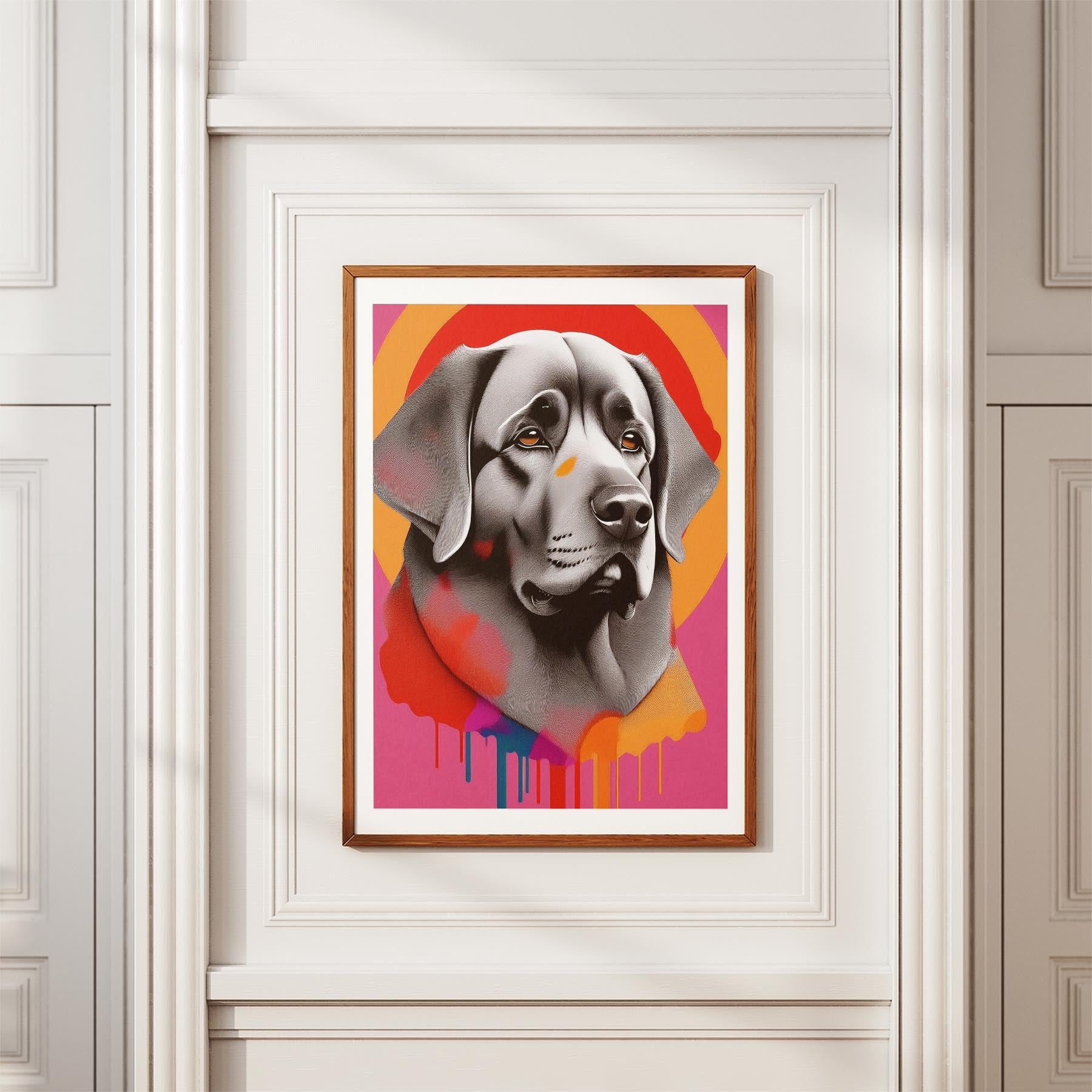 Newfoundland Modern Pop Dog Series image 3