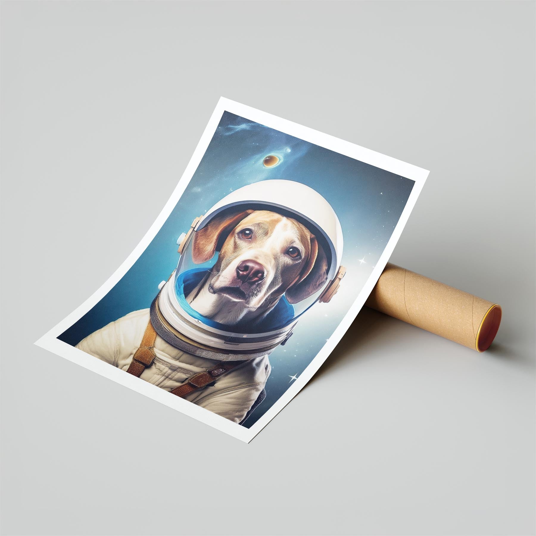 English Pointer Astronaut Dog Series image 6