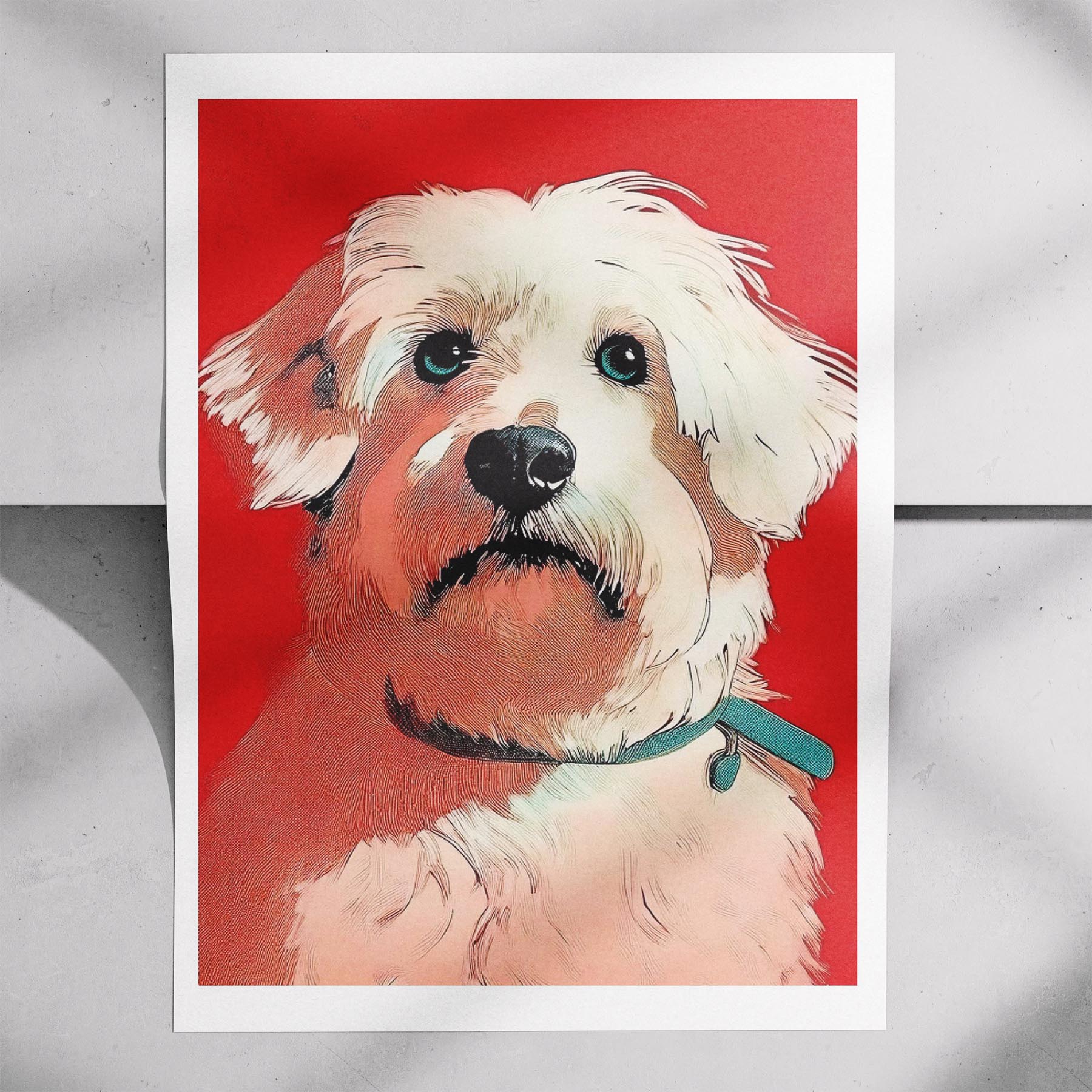 Coton de Tulear Red Dog Series image 7
