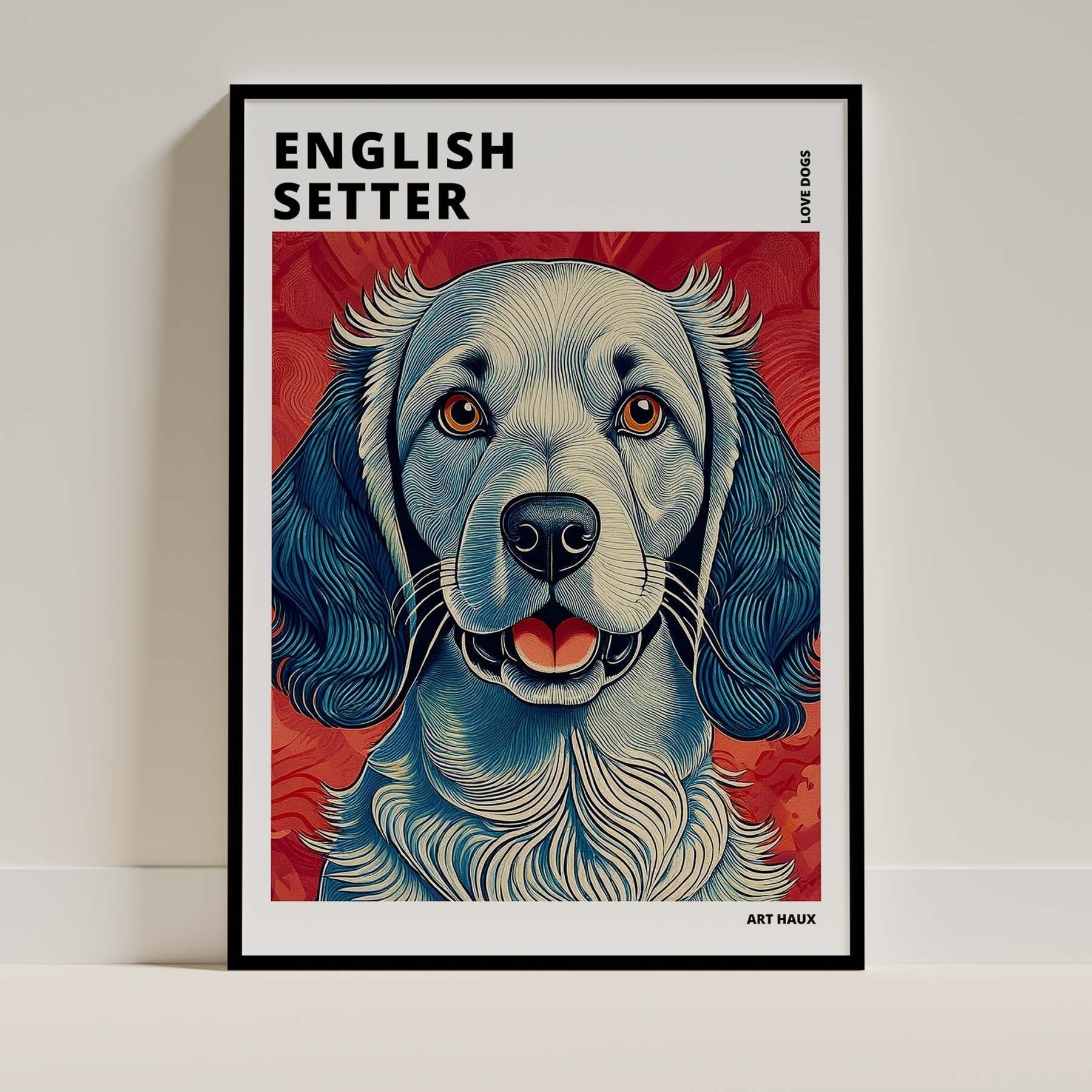 English Setter Dog Art Print Unframed Vol 1 | 11 Unique Designs | Wall Art Gift for Dog Lovers - Image 2 | Dogsy & Co