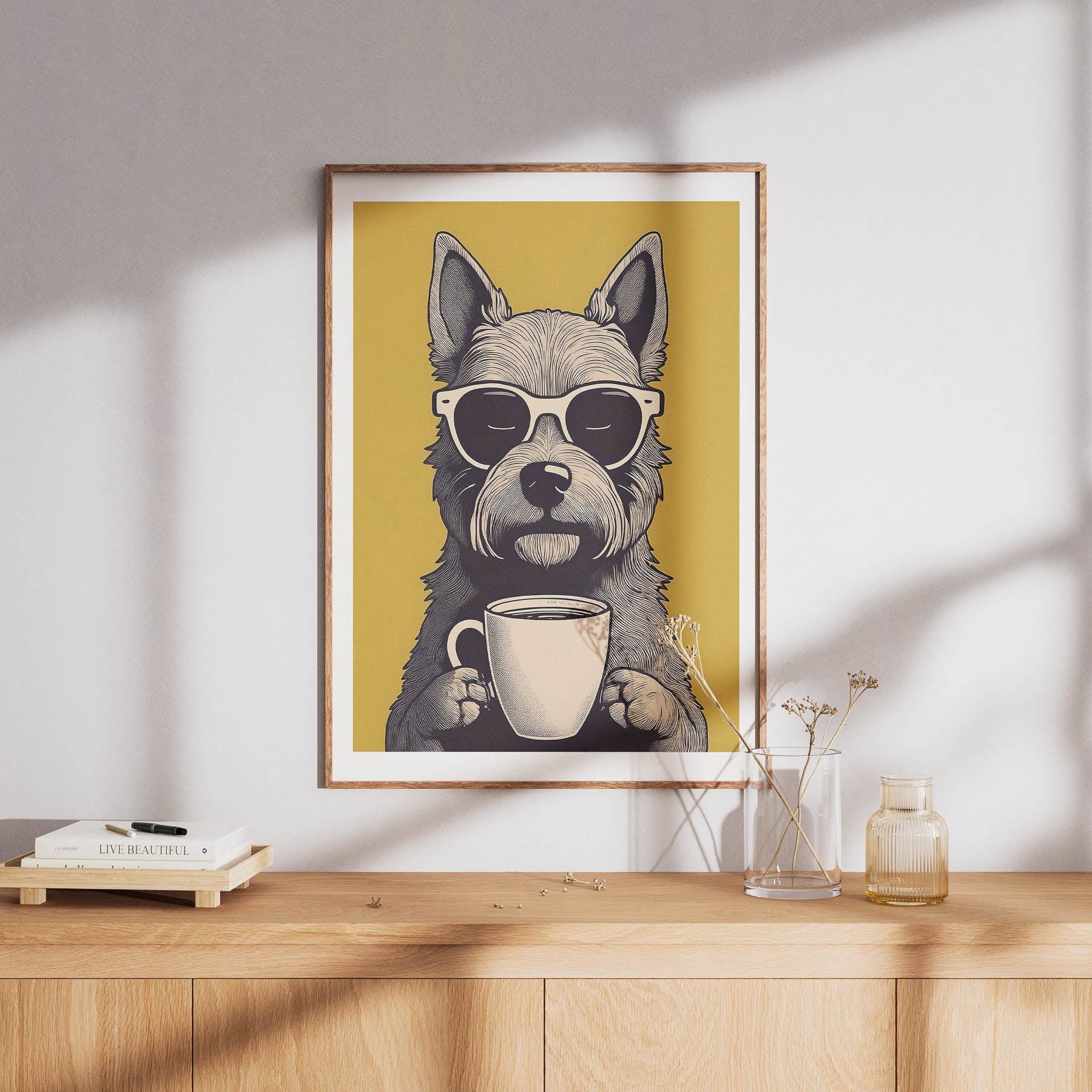 Australlian Terrier Chillin Coffee Dog image 8