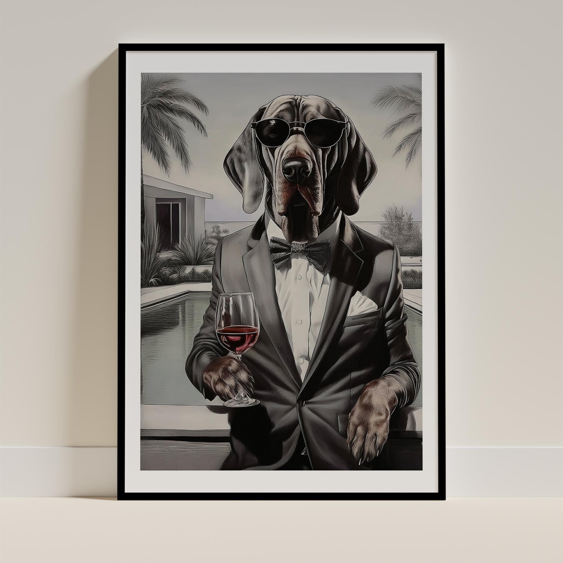 Bloodhound Dog Art Print Unframed Vol 1 | 11 Unique Designs | Wall Art Gift for Dog Lovers - Image 6 | Dogsy & Co