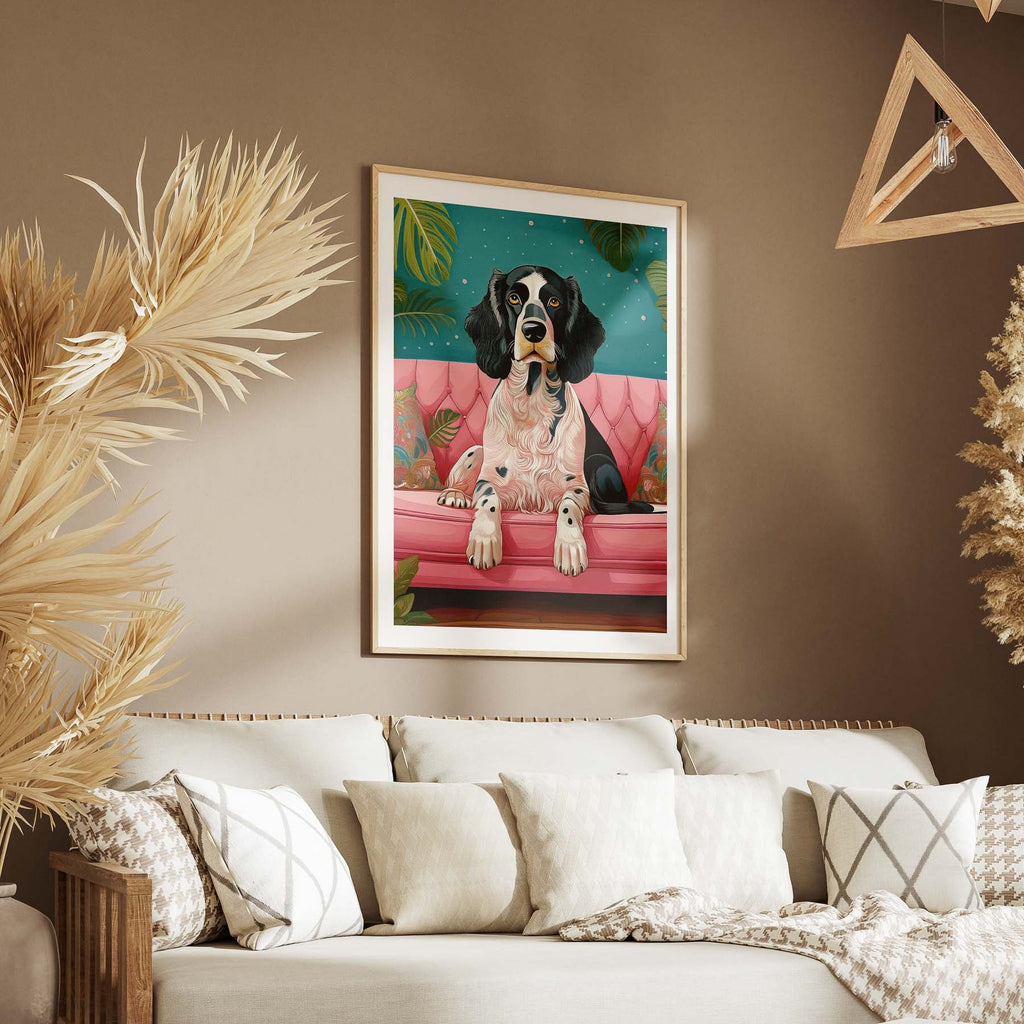 English Setter  Just Lounging Around image 5