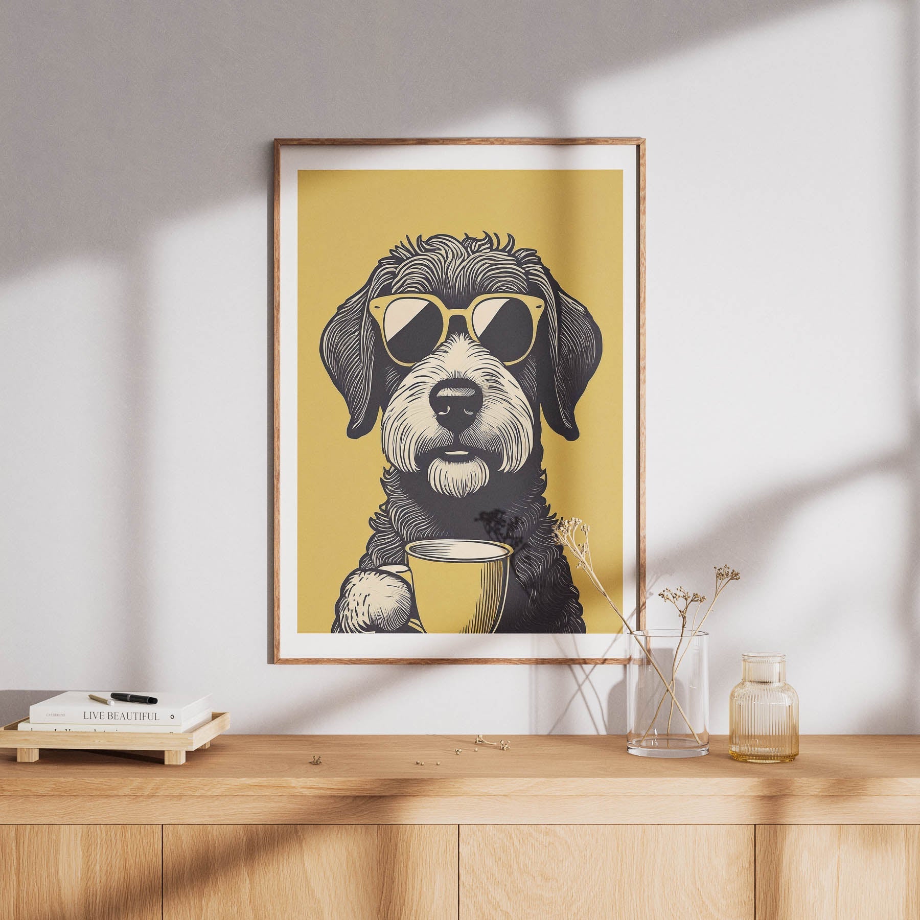 Jackapoo Chillin Coffee Dog image 8